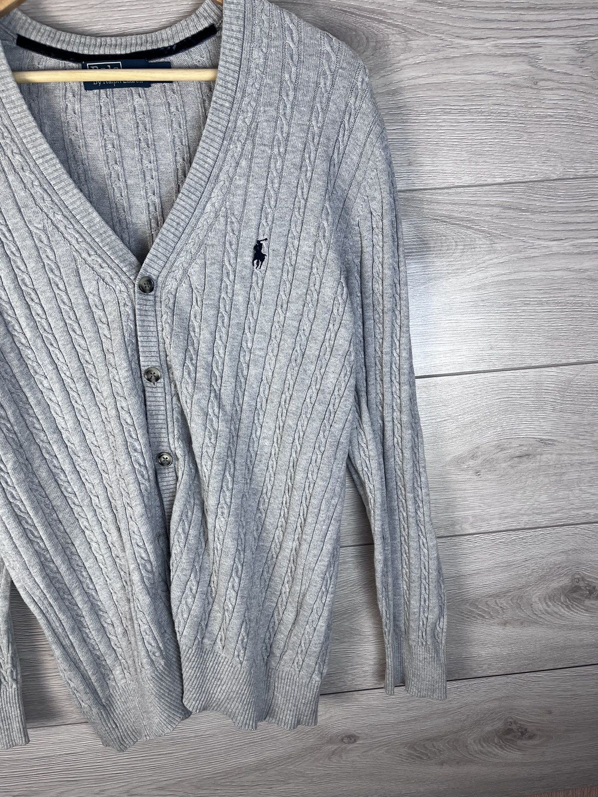 Polo Ralph Lauren Vintage Men's Cardigan Polo Ralph Lauren size xxl Size US XXL / EU 58 / 5 - 4 Thumbnail