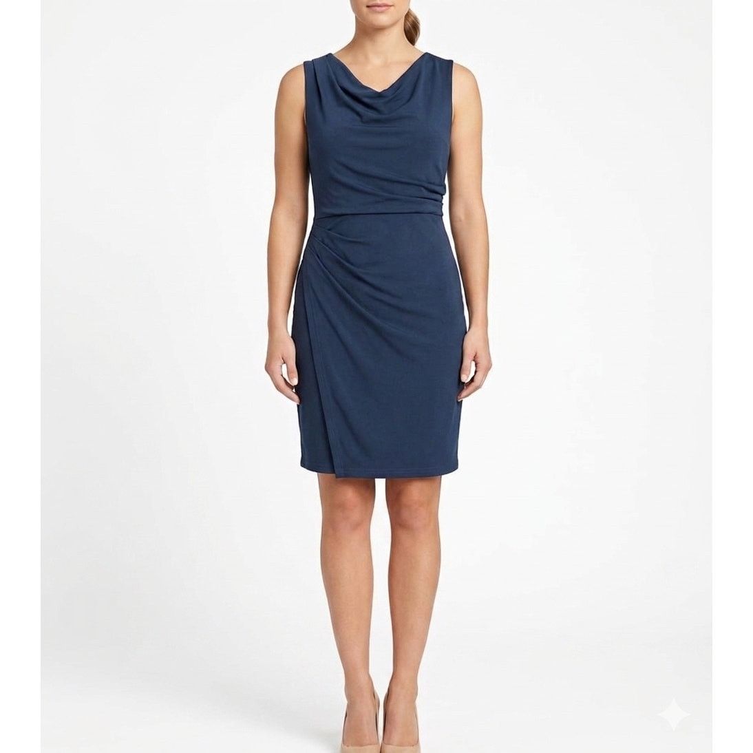 Other Grace Karin Sleeveless Ruched Bodycon Sheath Dress Party Size M / US 6-8 / IT 42-44 - 5 Thumbnail