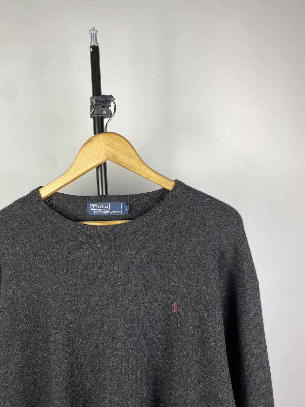 Polo Ralph Lauren × Vintage Vintage 90s Polo Ralph Lauren Wool Crewneck Sweater Pullover Size US XL / EU 56 / 4 - 4 Thumbnail