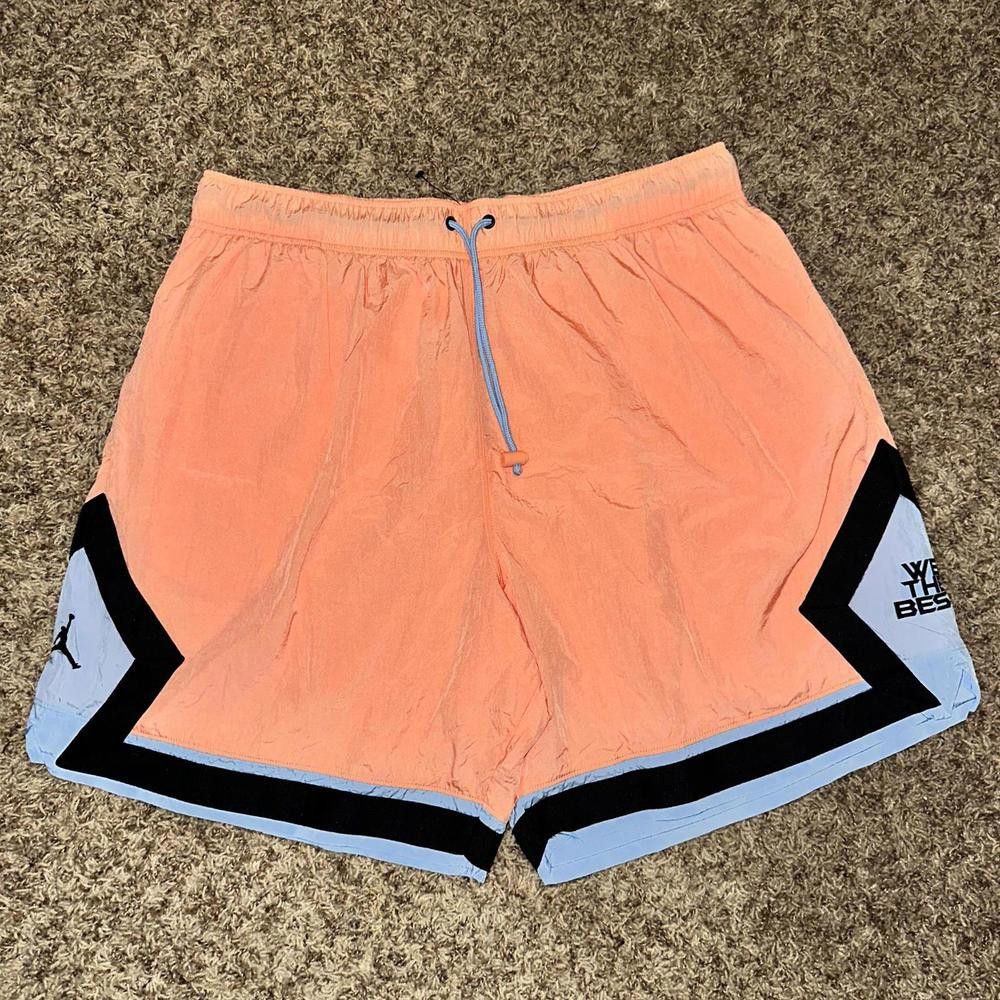 image of Jordan X Dj Khaled Shorts Crimson Bliss Sample in Pink, Men's (Size 30)