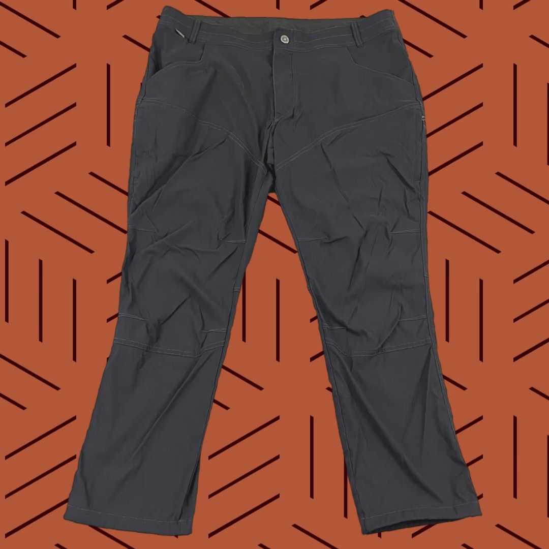 Vintage Kuhl Renegade Rock Pants Mens 40 x 30 Dark Gray Hiking Camping Outdoor Climbing Casual Pants Regular Mens Gray Rock Size US 40 / EU 56 - 1 Thumbnail