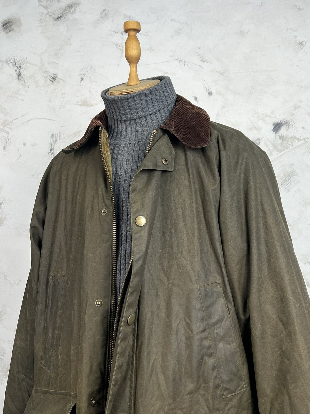Marks & Spencer Vintage Marks & Spencer Waxed Field Jacket Size M - L Size US M / EU 48-50 / 2 - 4 Thumbnail