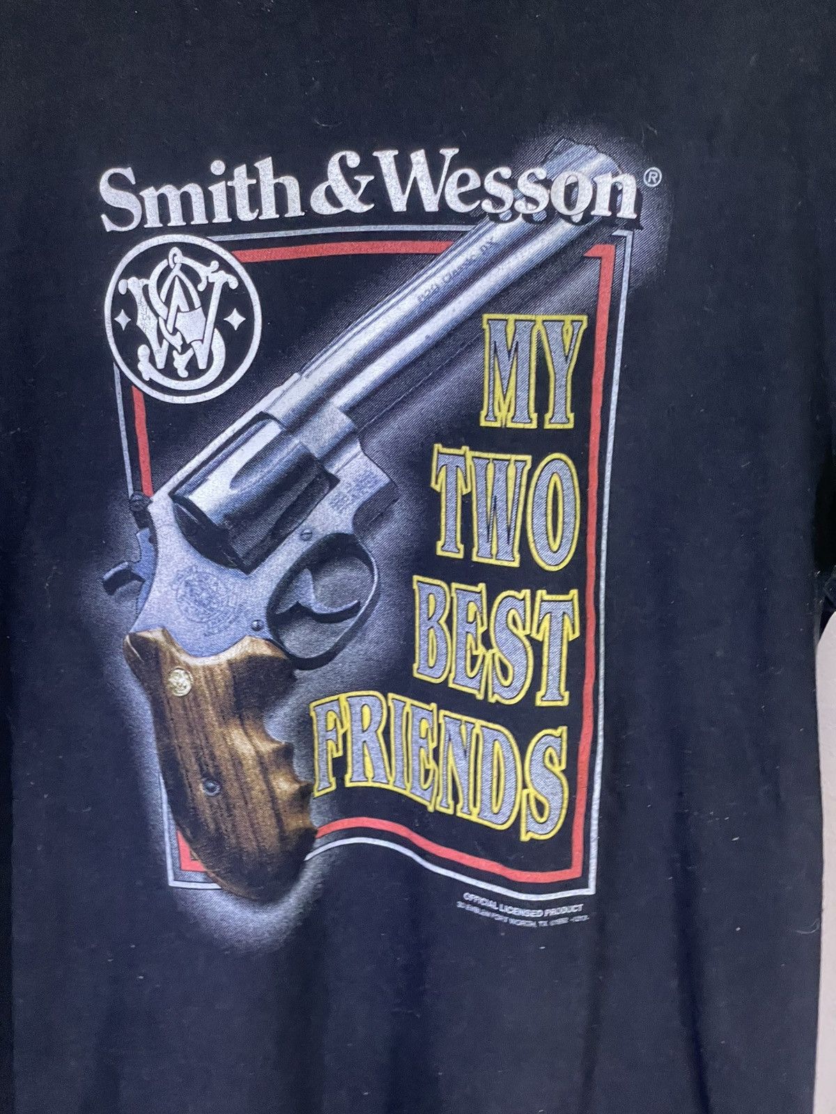 Delta Smith & Wesson Gun Vintage Tee Size US L / EU 52-54 / 3 - 2 Thumbnail