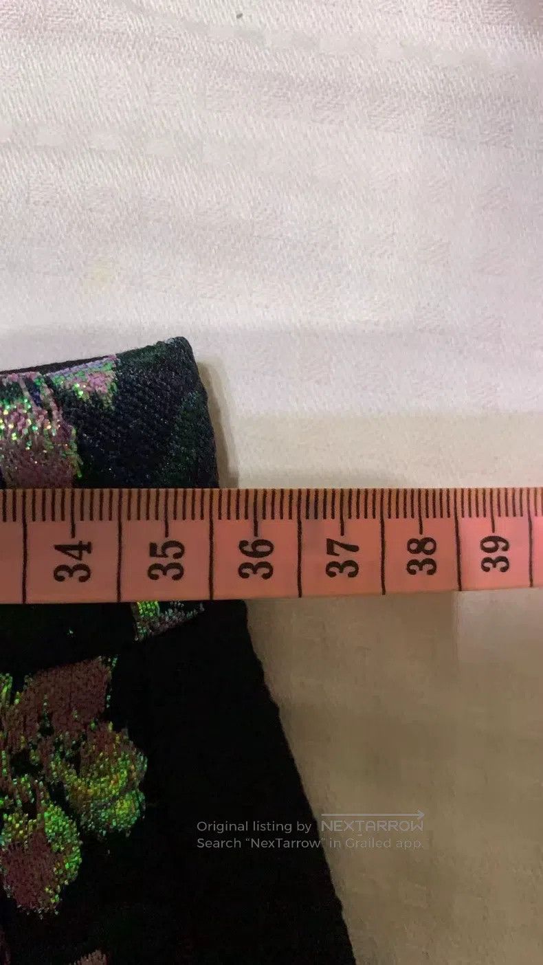 Dries Van Noten Dries Van Noten Runway-Exclusive Iridescent Jacquard Midi Size 35" - 4 Thumbnail