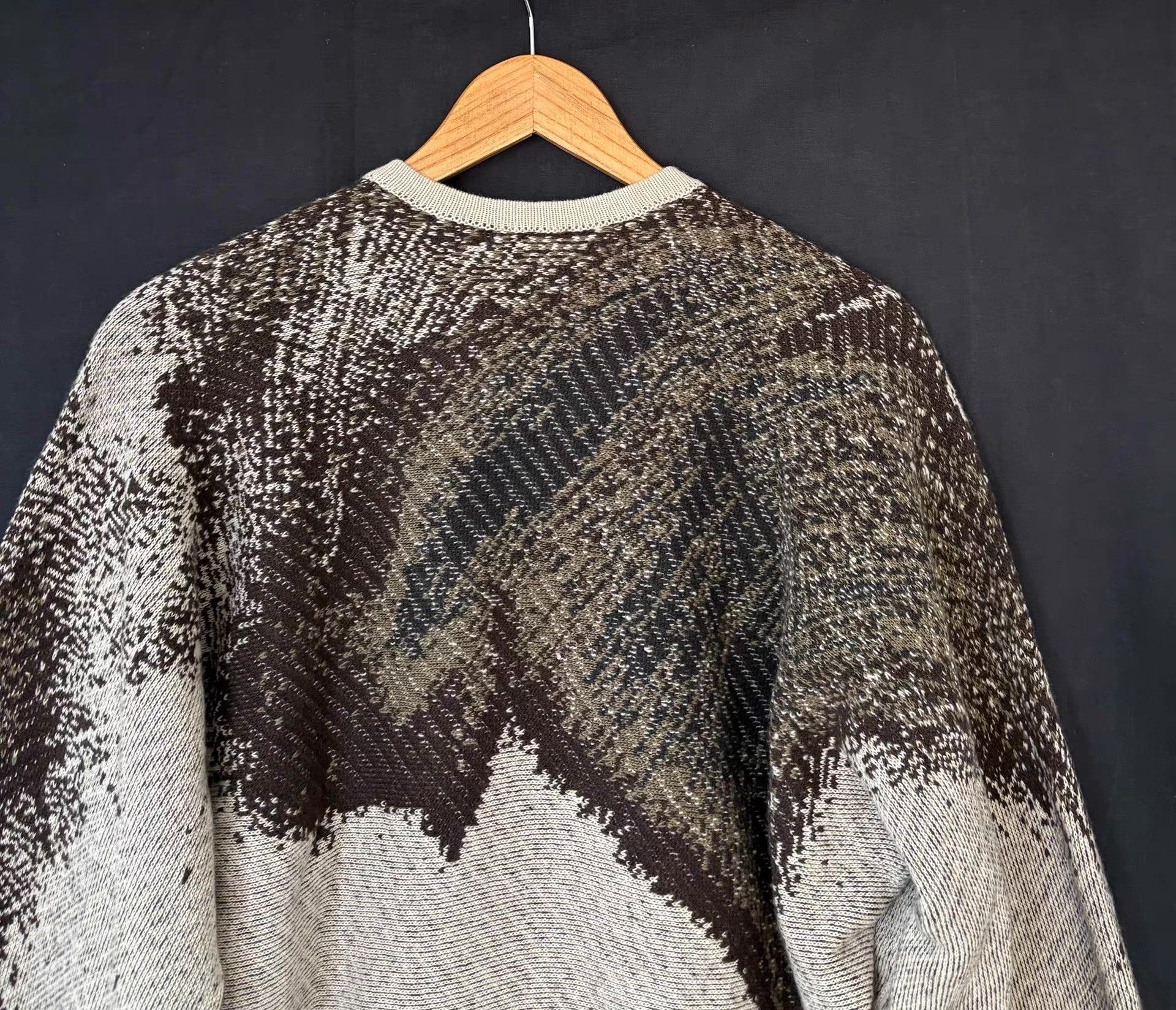 Label Under Construction Label Under Construction Men's Wool Knit Sweater Ｑ21 Size US M / EU 48-50 / 2 - 6 Thumbnail