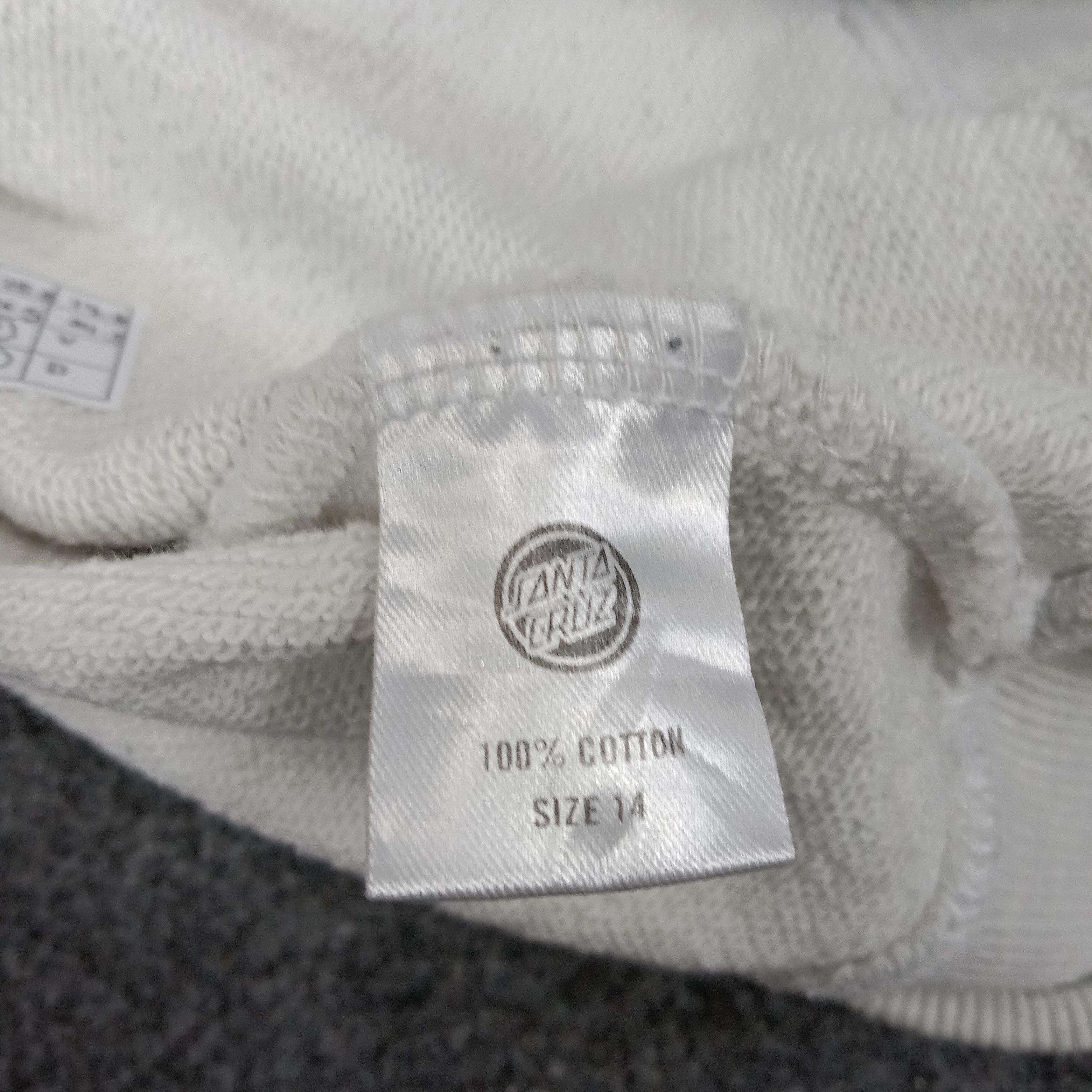 Santa Cruz Skateboards × Vintage Santa Cruz Skateboards Style Sweatshirt C221N15 Size US XL / EU 56 / 4 - 10 Thumbnail