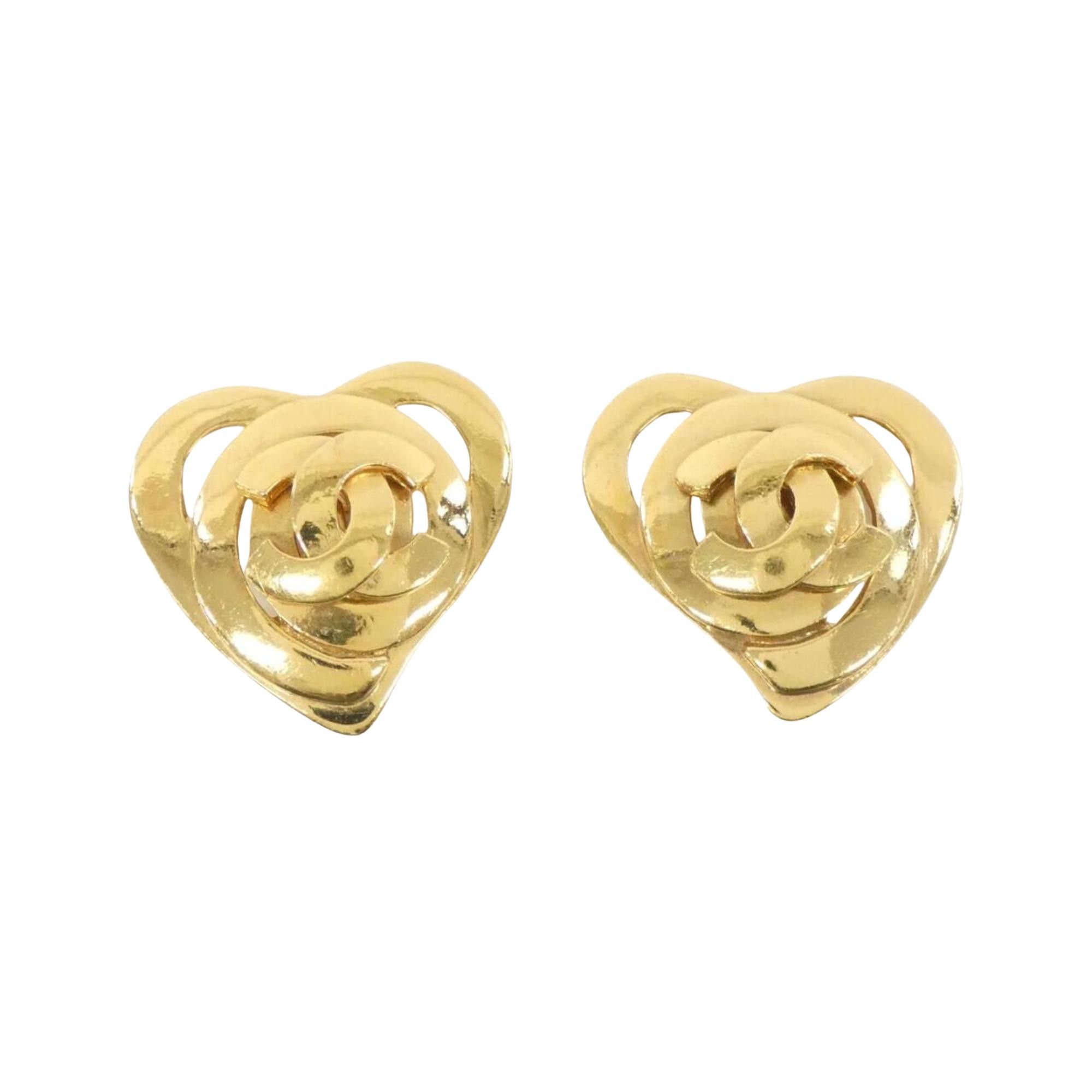 Chanel Chanel Coco Mark earring Size ONE SIZE - 1 Thumbnail