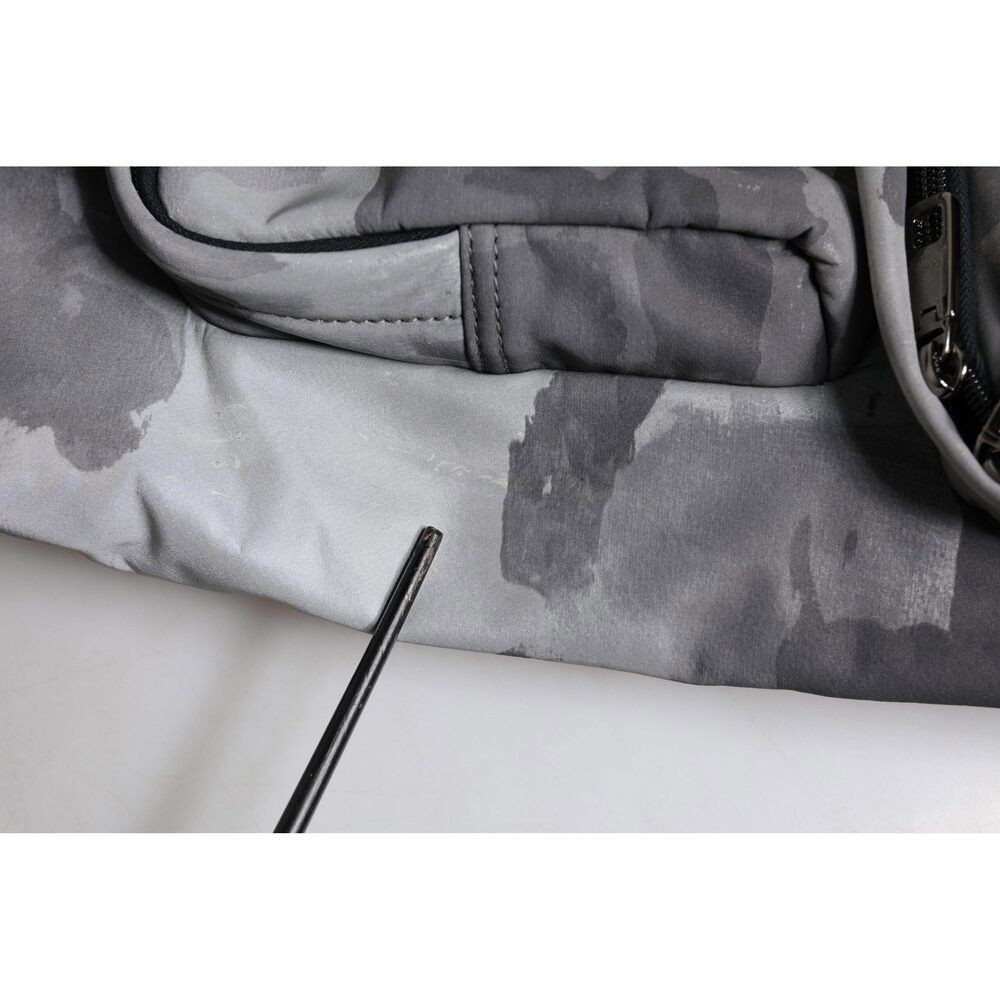 Dolce & Gabbana Dolce & Gabbana Black Camouflage Shoulder Strap Logo Plaque Size ONE SIZE - 8 Thumbnail