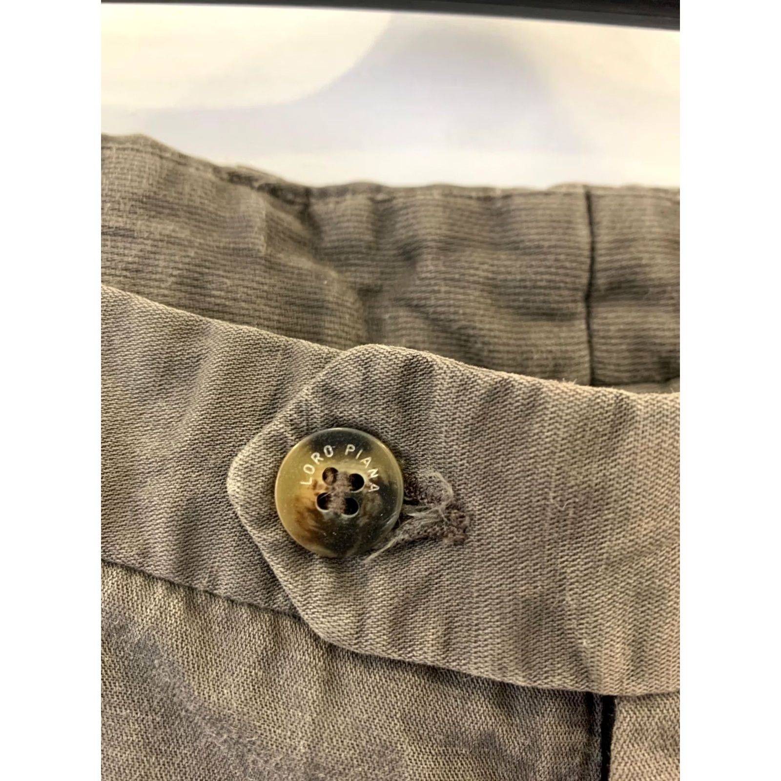 Loro Piana Loro Piana Chino Pants Men Brown Cotton Casual 38 XL 39 in Inseam 28 in Made in Italy Size US 38 / EU 54 - 5 Thumbnail