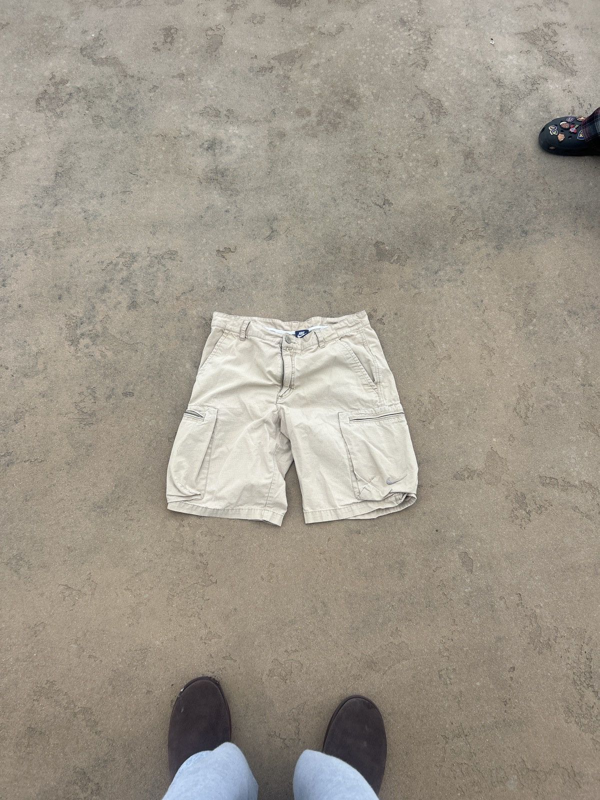 Nike × Vintage VINTAGE BLUE TAG NIKE SHORTS Size US 32 / EU 48 - 1 Thumbnail