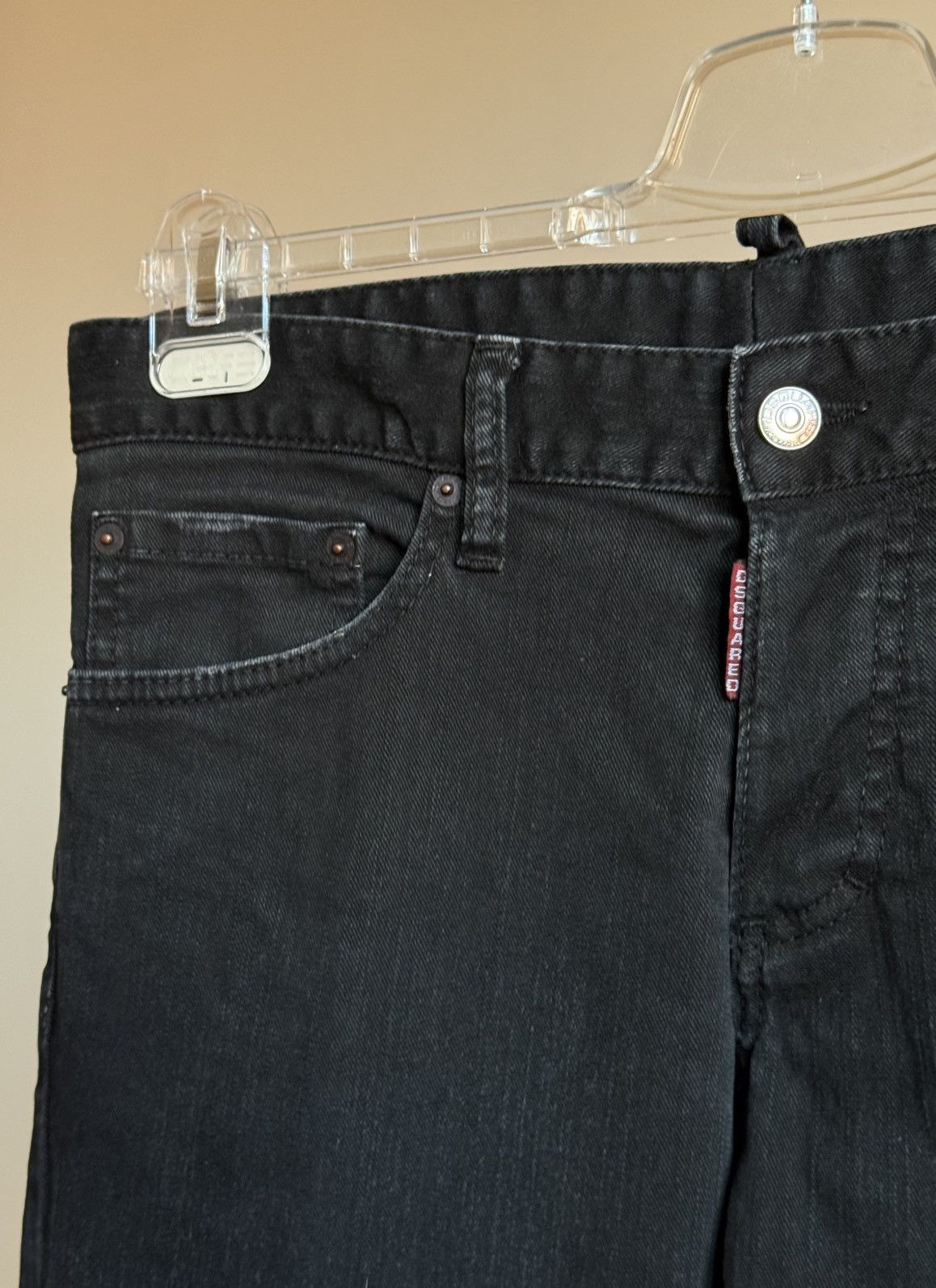 Dsquared2 Dsquared2 Metal Logo Denim Pants Black Jeans 48 Size US 30 / EU 46 - 7 Thumbnail