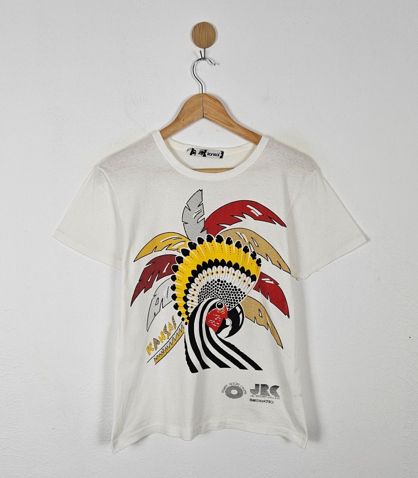 Kansai Yamamoto Vintage 80s Kansai Yamamoto japan art designer shirt Size US S / EU 44-46 / 1 - 1 Thumbnail