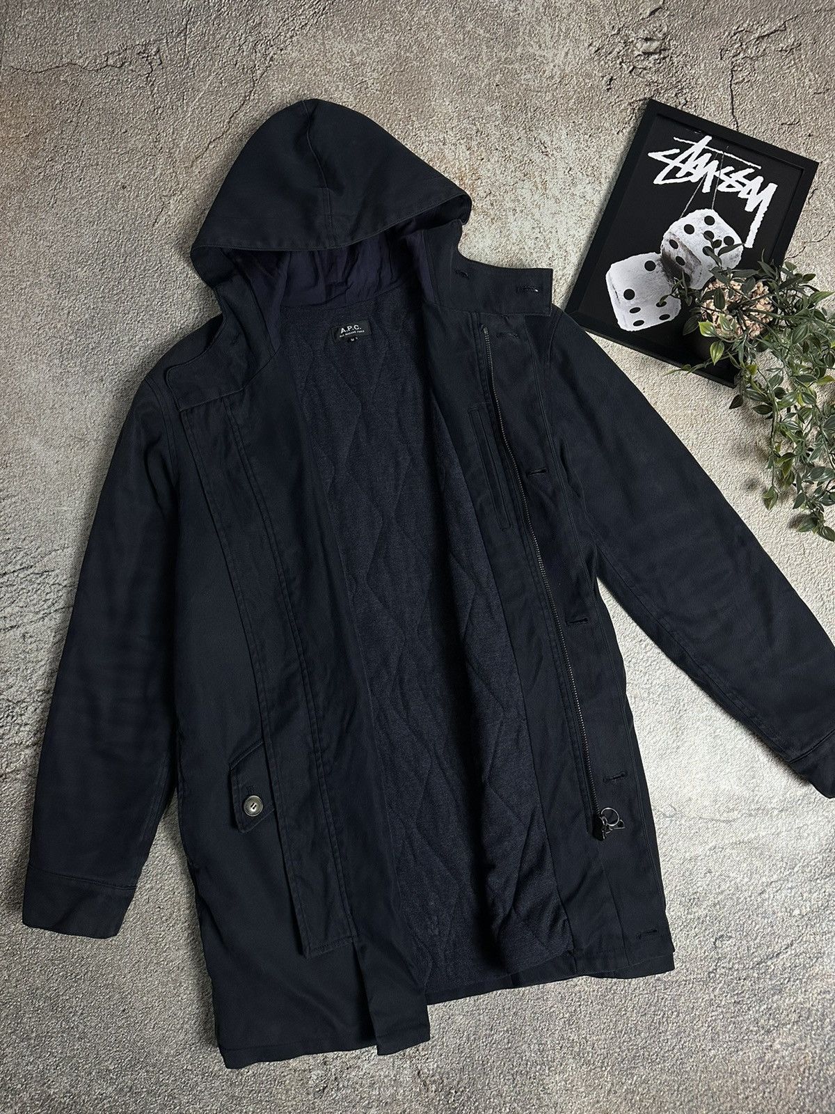 A.P.C. × Vintage Vintage A.P.C parkas jacket faded glory boxy fit Size US M / EU 48-50 / 2 - 4 Thumbnail