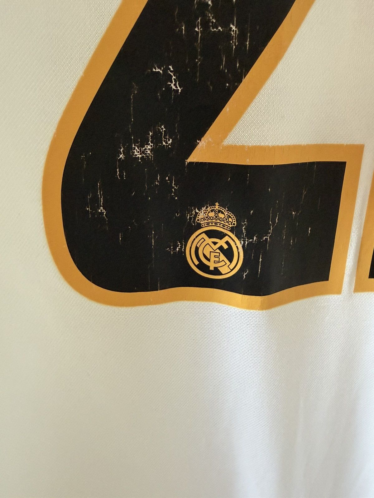 Real Madrid adidas 2004/2005 domowa Beckham vintage — zdjęcie 3