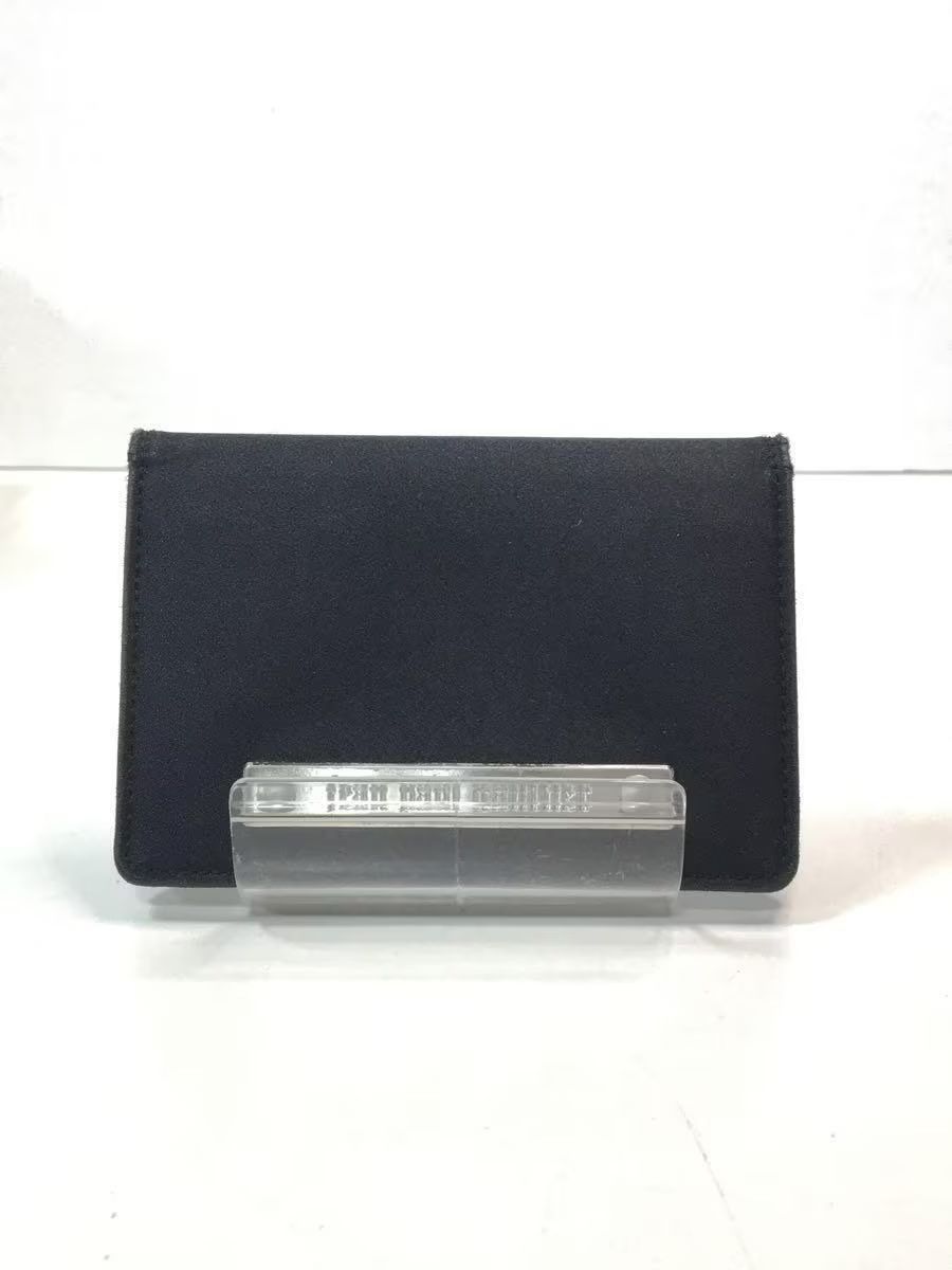 Plated Logo Canvas Card Case