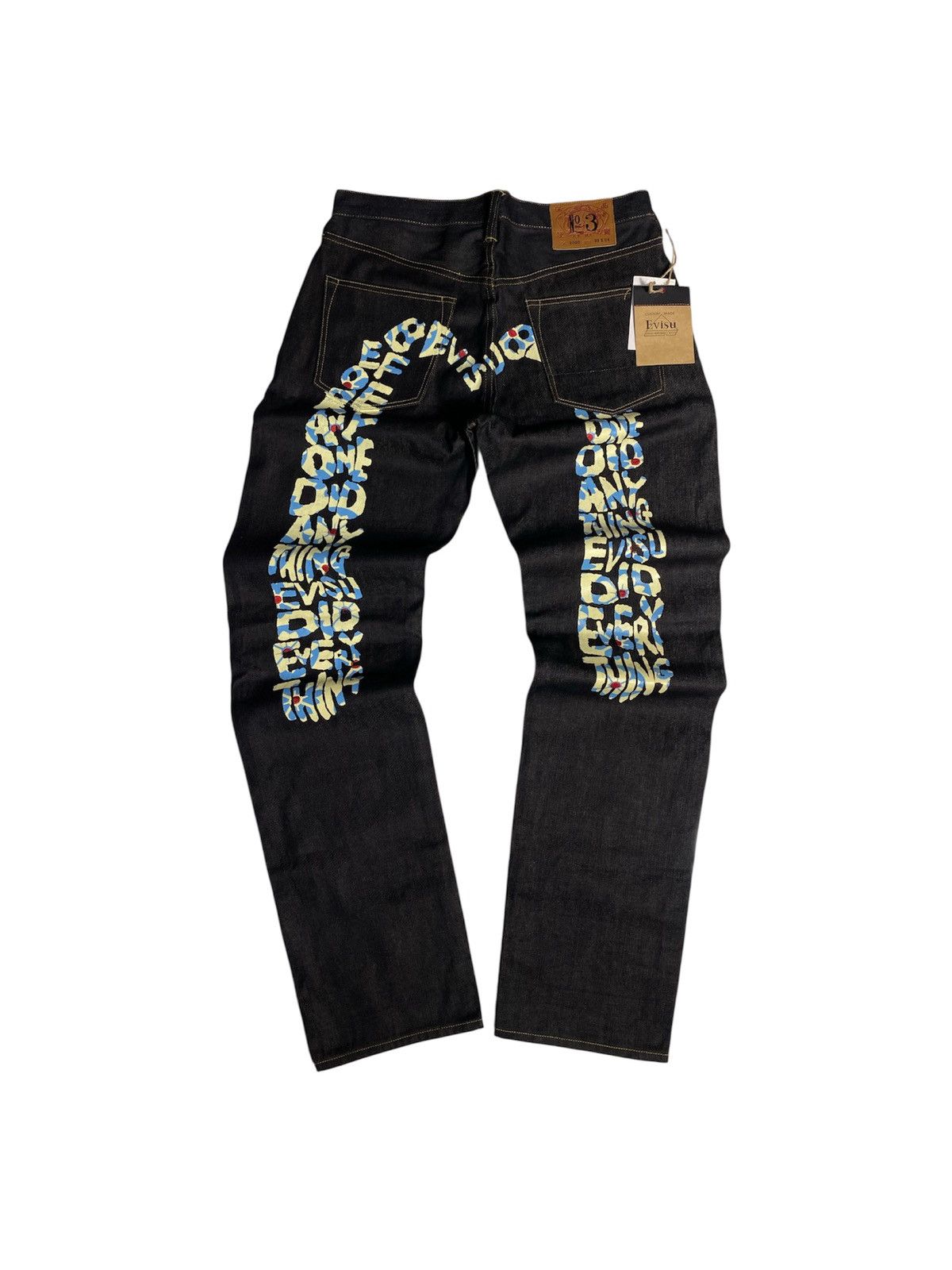 Evisu Evisu Script Daicock No 3 Lot 2000 New Size US 33 - 3 Thumbnail