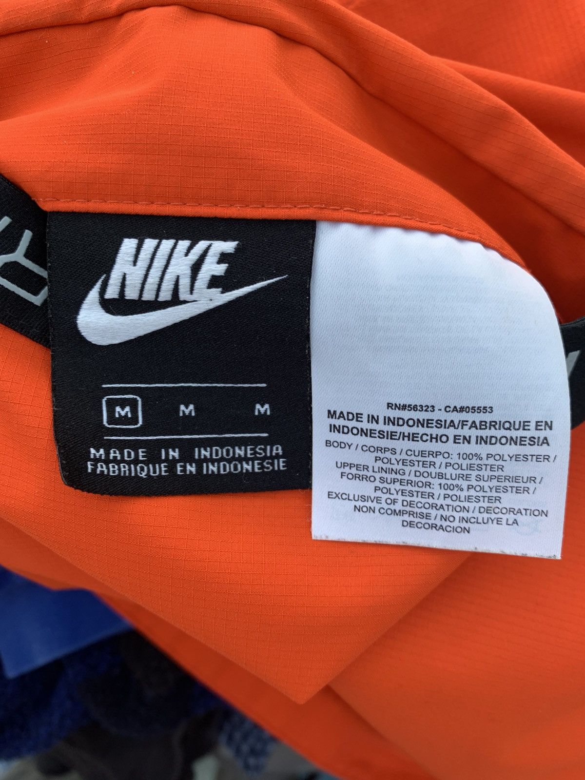 Nike Orange Reversible Nike WindBreaker Size US M / EU 48-50 / 2 - 5 Thumbnail