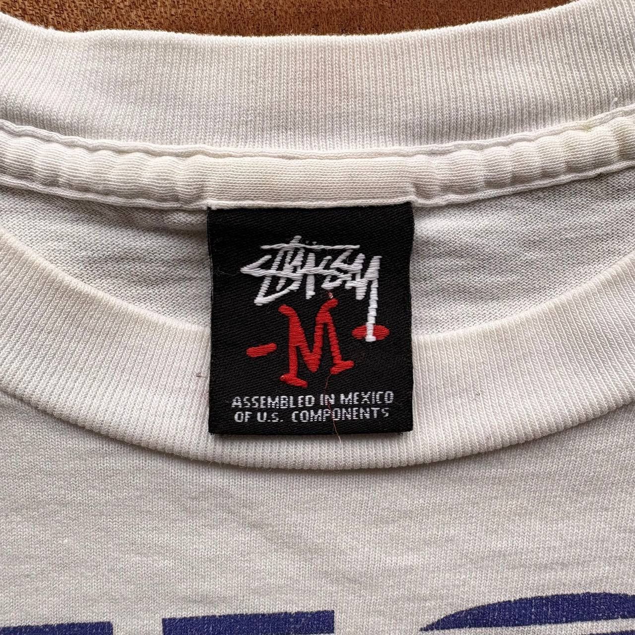 Stussy Y2K 2008 Stussy Tribe International White Tshirt Size US M / EU 48-50 / 2 - 7 Thumbnail