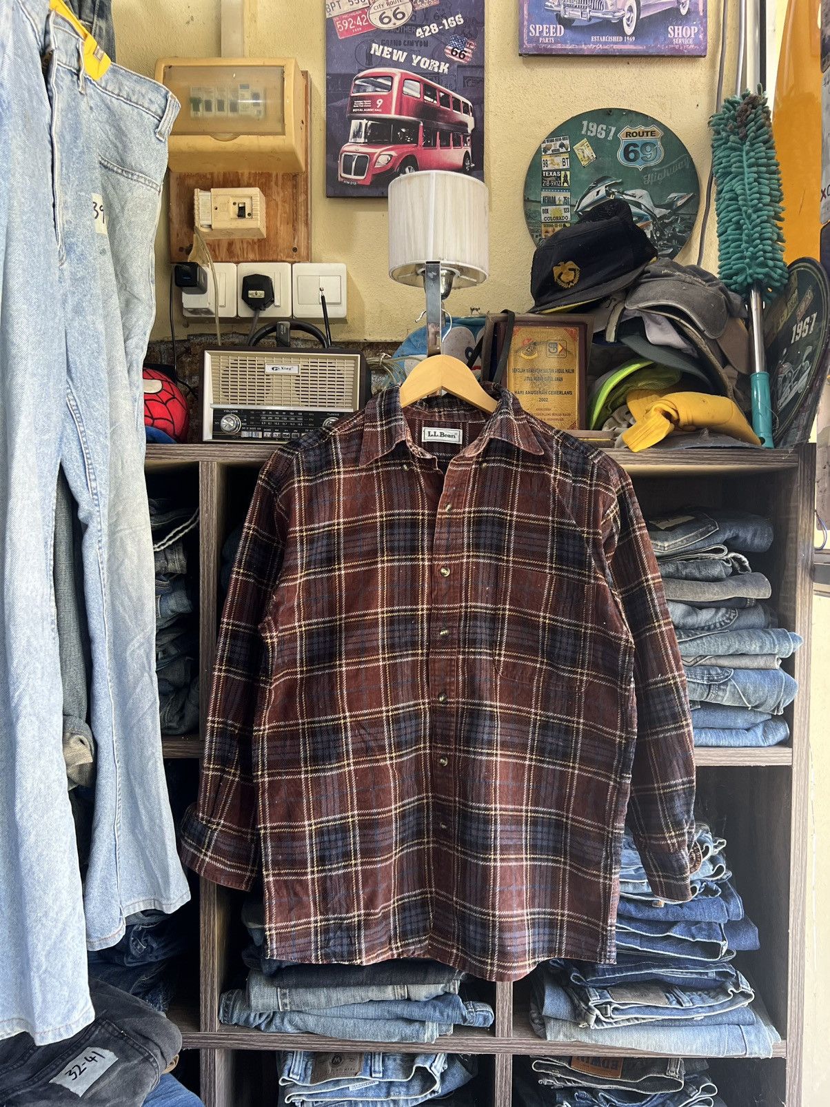 L.L. Bean 🔥Vintage LL Bean Corduroy Flannel Size US S / EU 44-46 / 1 - 1 Thumbnail