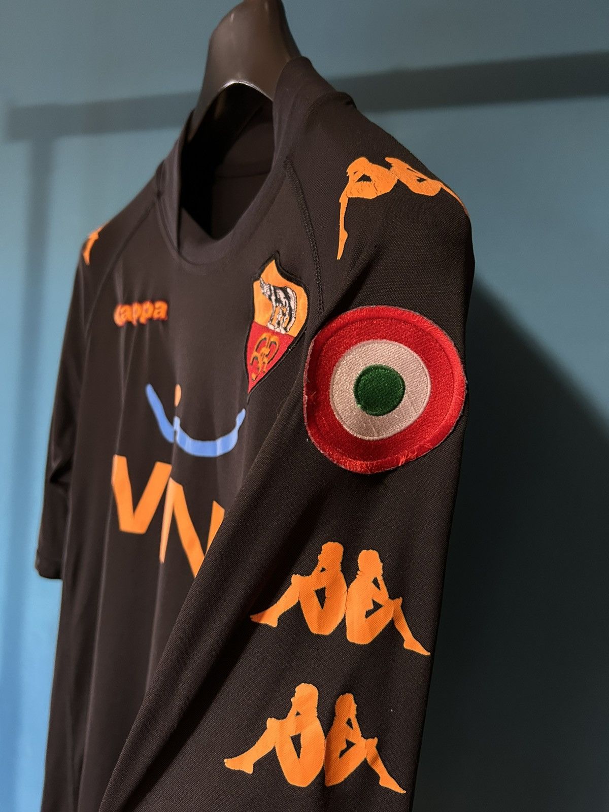 Kappa Vintage t-skirt AS Roma Kappa jersey 2008/09 season Size US L / EU 52-54 / 3 - 3 Thumbnail
