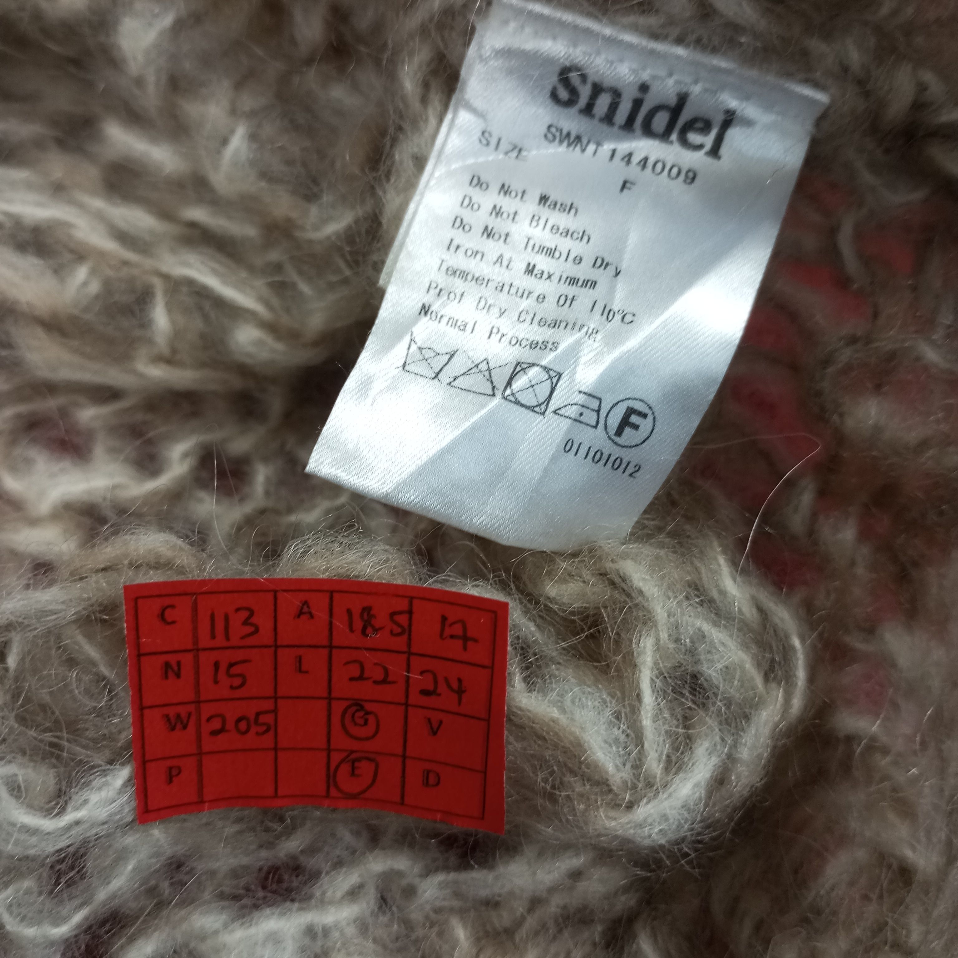 Vintage Snidel Streetwear Style Knitwear Sweater Size XS / US 0-2 / IT 36-38 - 5 Thumbnail