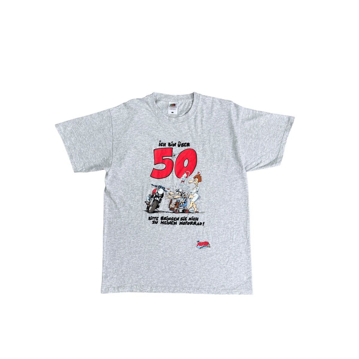 Other Vintage Moto Mania Ich Bin Uber T-Shirt Size L Size US L / EU 52-54 / 3 - 1 Thumbnail
