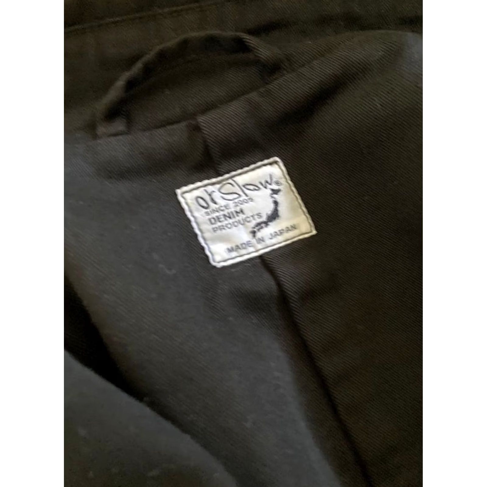 Orslow Orslow US Navy Balmacaan Coat Black Made in Japan Men's S Size US S / EU 44-46 / 1 - 4 Thumbnail