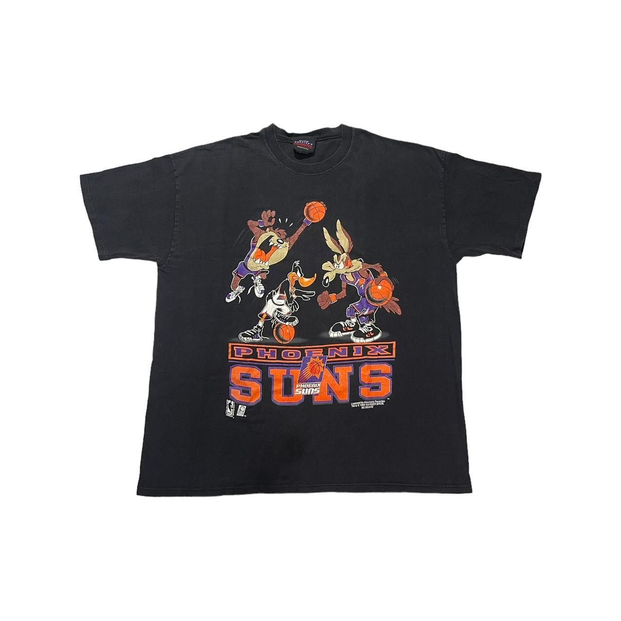 NBA × Vintage × Warner Bros Vintage Phoenix Suns Looney Tunes T-Shirt Size US XL / EU 56 / 4 - 1 Thumbnail