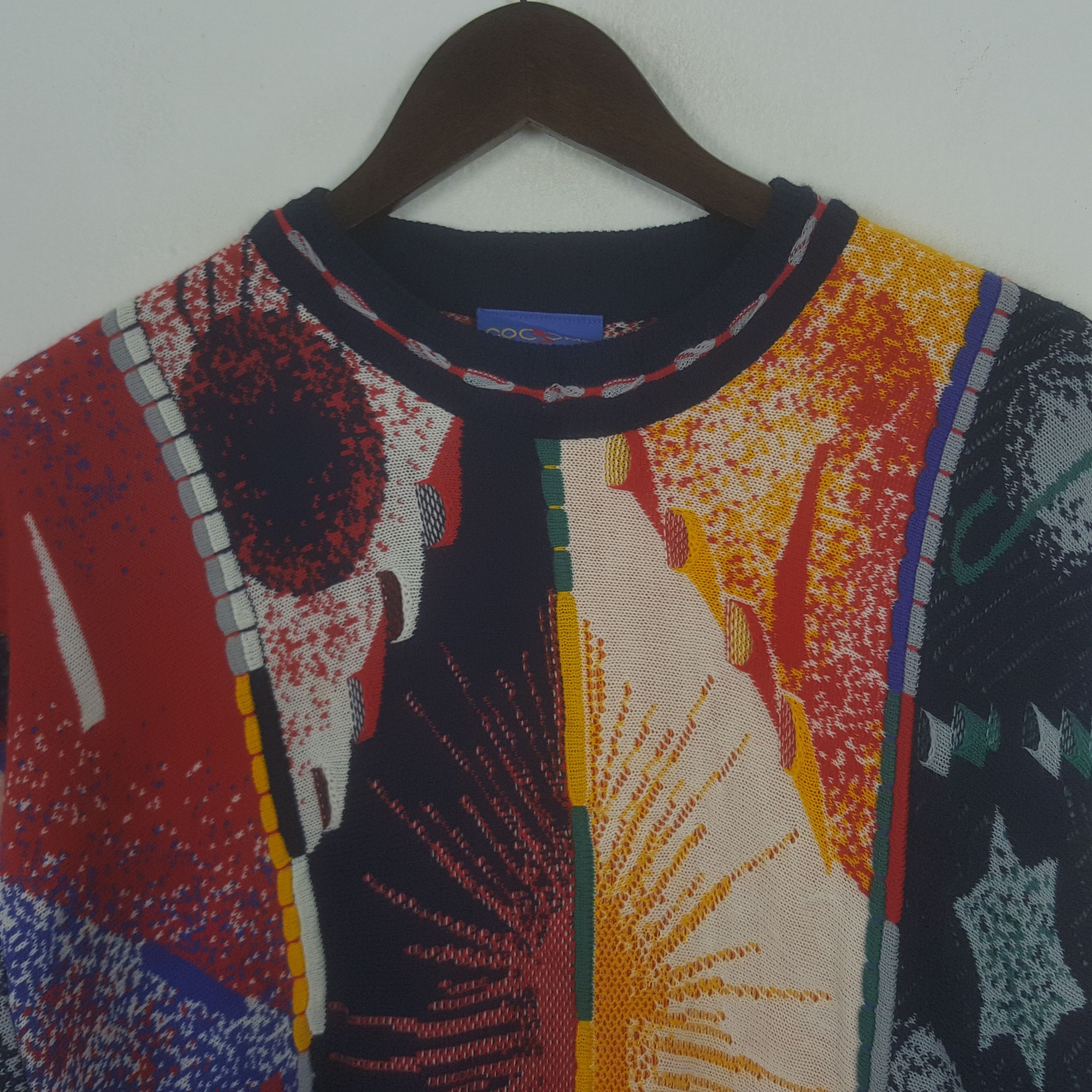 Vintage Vintage Knitwear Like Coogi Style Sweatshirt Size US S / EU 44-46 / 1 - 2 Thumbnail