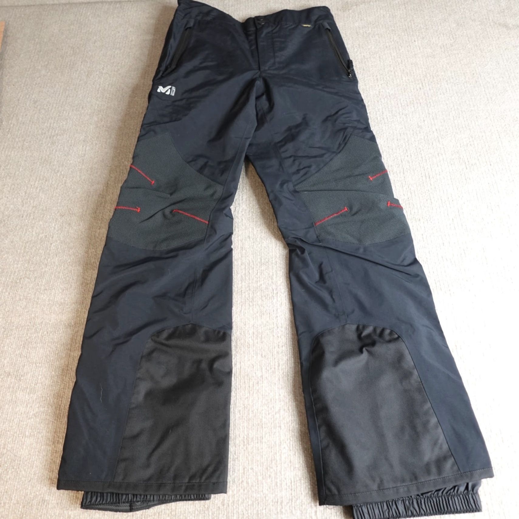 Vintage Millet Womens Pants Medium Black GTX Gore-Tex Winter Snow Pants Snowboarding Womens M Black GTX Gore-Tex Millet Pants Size 32" / US 10 / IT 46 - 2 Thumbnail