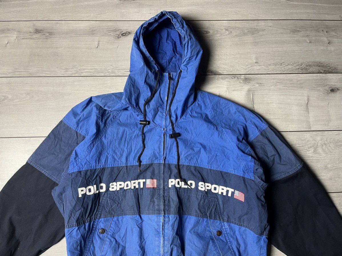 Polo Ralph Lauren Vintage 90s Ralph Lauren Polo Sport Men’s Jacket Windbreaker Size US M / EU 48-50 / 2 - 3 Thumbnail