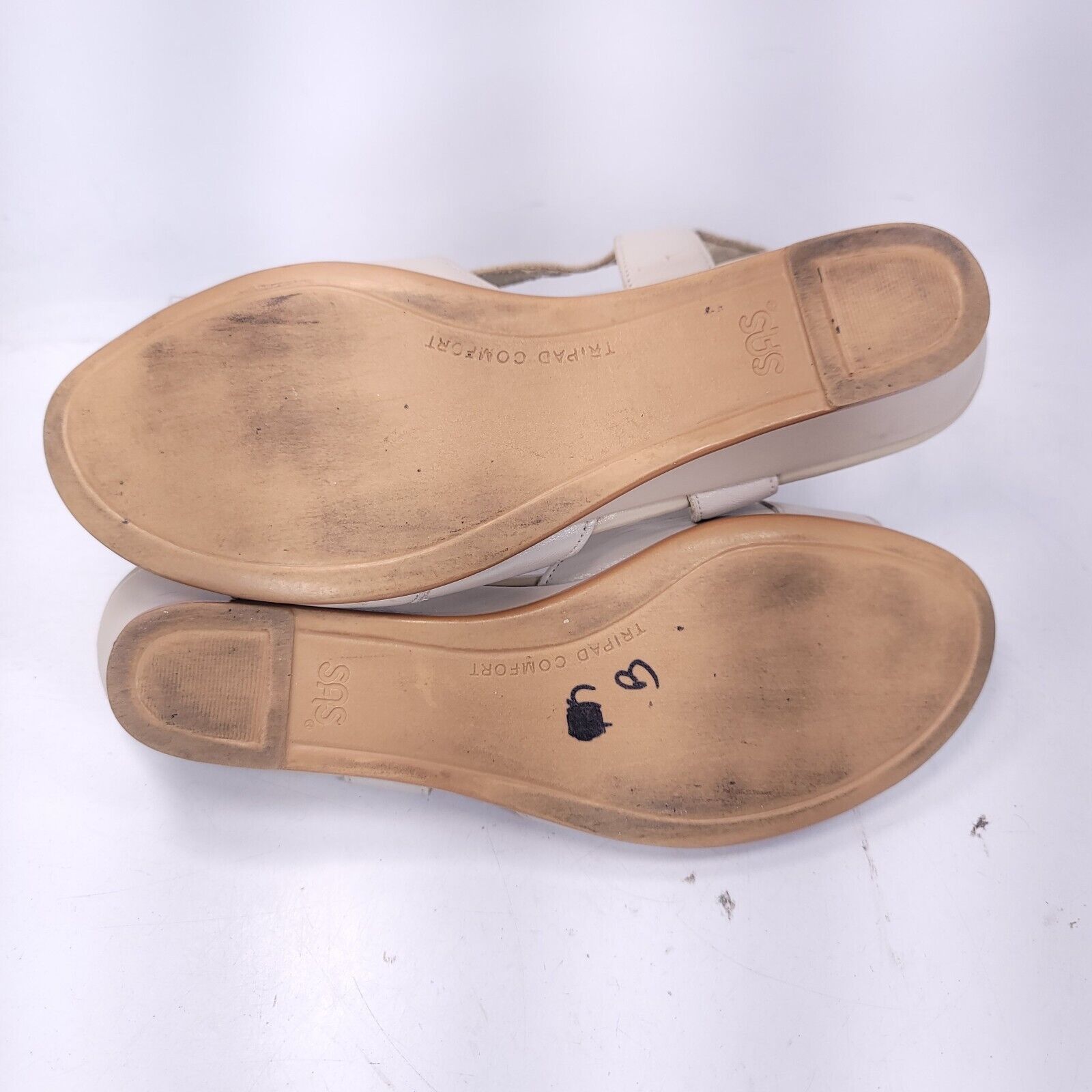 SAS SAS Tripad Comfort Ankle Strap Sandal Womens Size 8.5 Beige Size US 8.5 / IT 38.5 - 7 Thumbnail