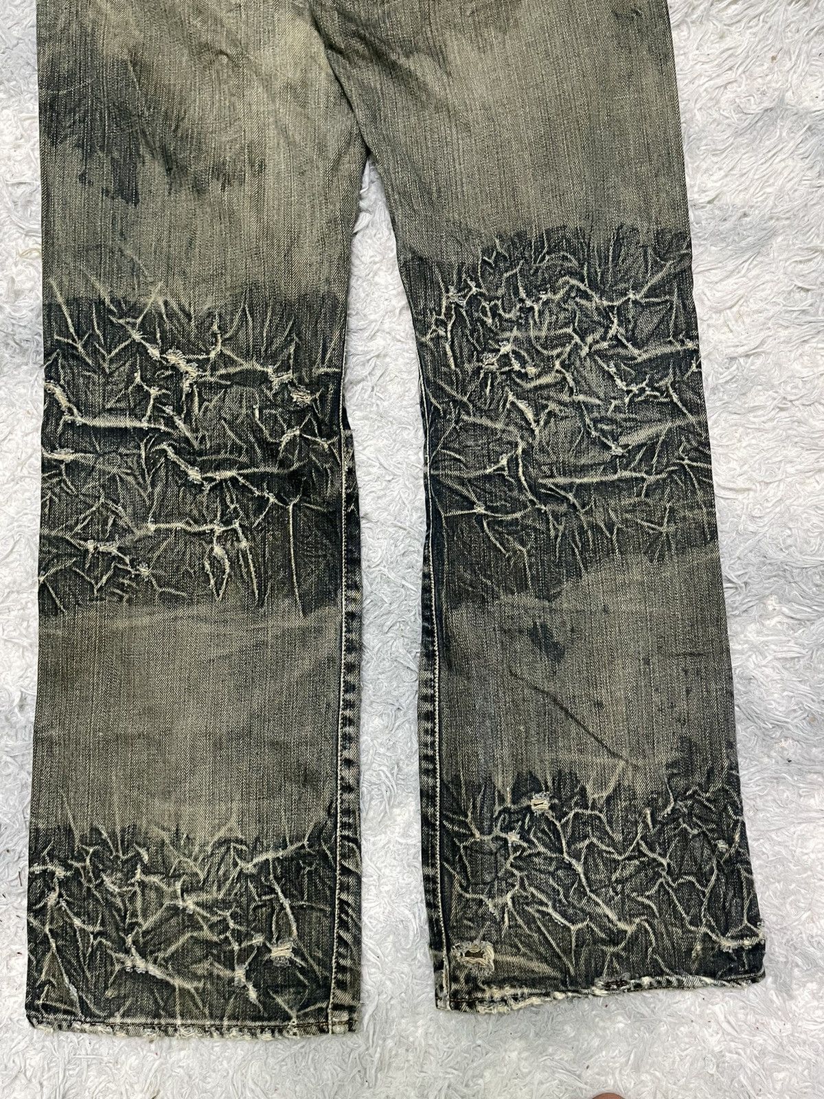 Guess 90s GUESS DISTRESSED STYLE RARE DESIGN Size US 30 / EU 46 - 13 Thumbnail