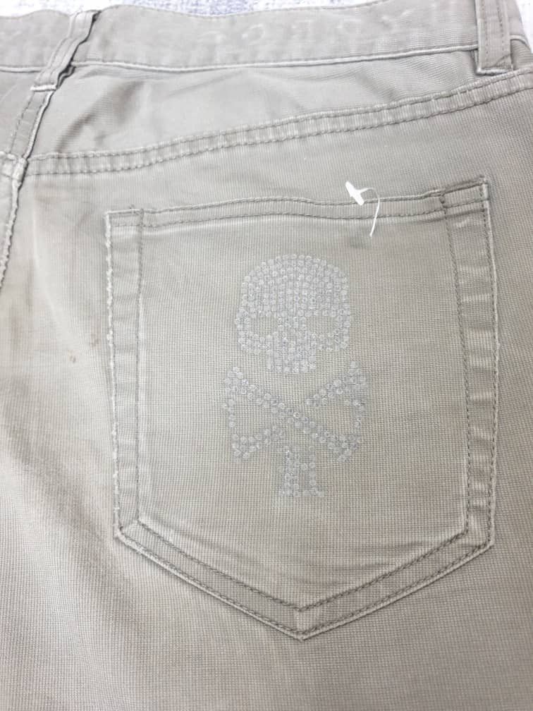 HYDROGEN Hydrogen H2J skull Japanese brand pant Size US 30 / EU 46 - 15 Thumbnail