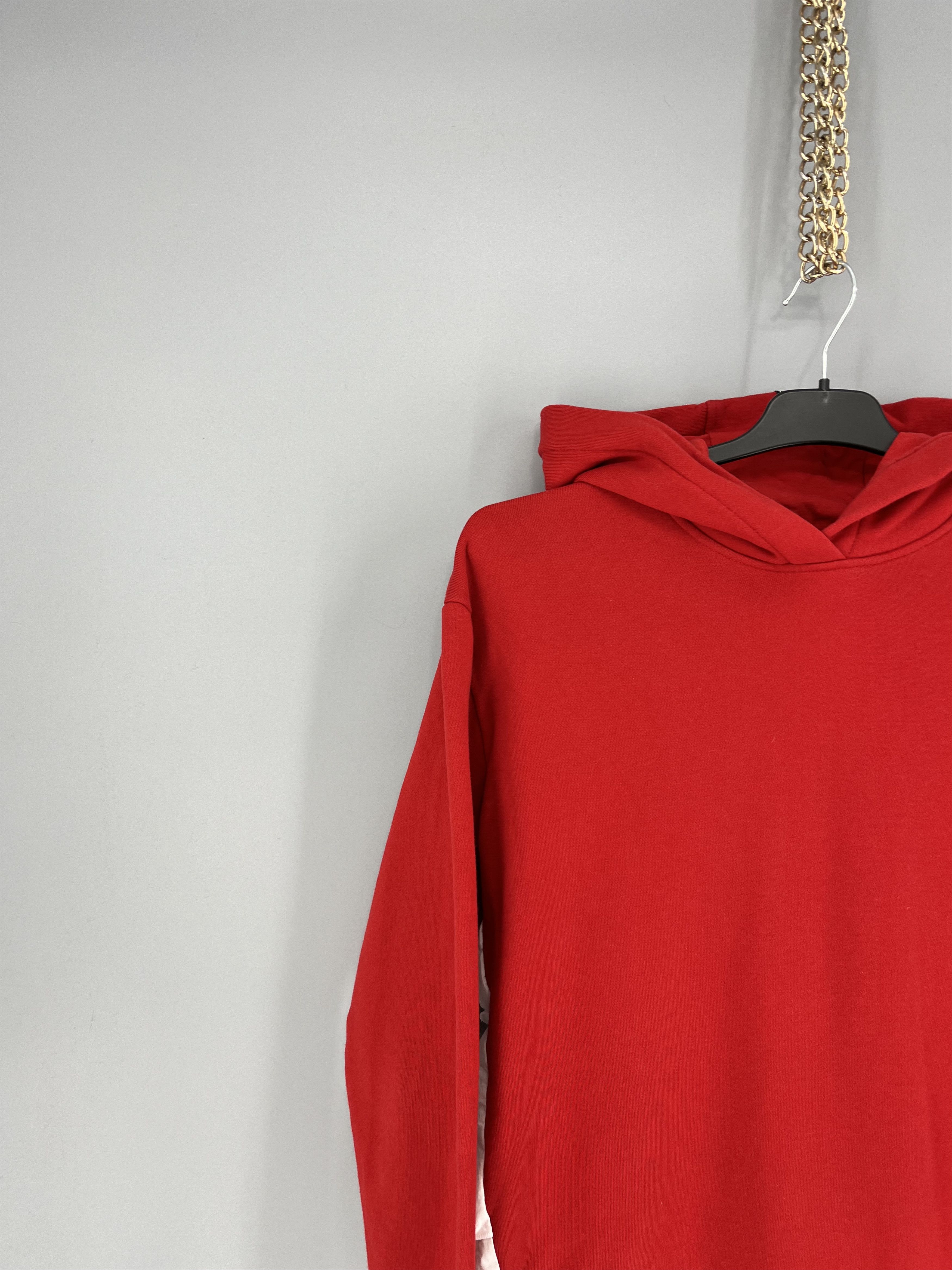Karl Lagerfeld Woman’s Karl Lagerfeld Sweatshirt Ruffle Rad Hoodie W/Logo Size M / US 6-8 / IT 42-44 - 4 Thumbnail
