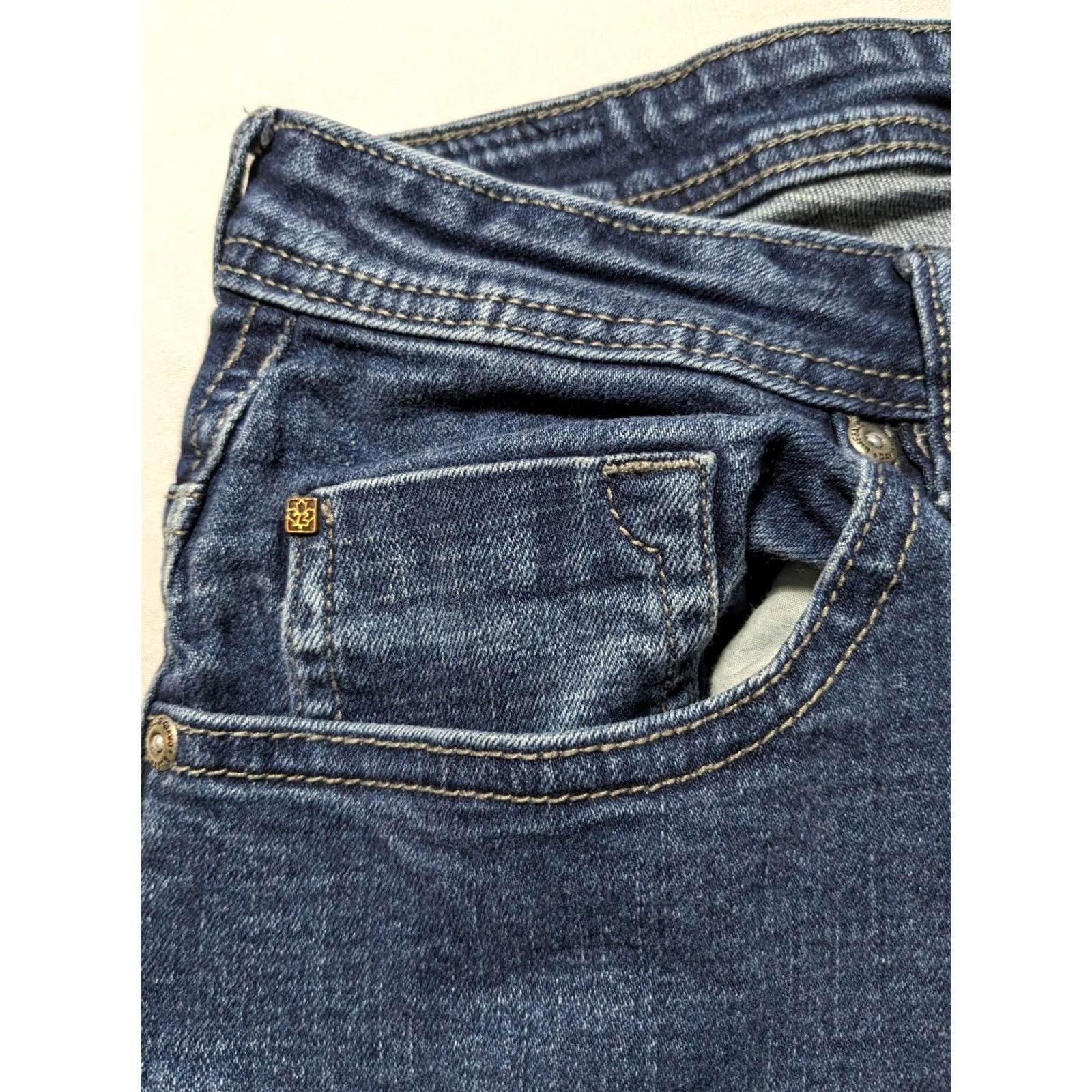 Buffalo David Bitton BUFFALO DAVID BITTON JACKSON STRAIGHT STRETCH Men 36X30 Cotton Blend Blue Jeans Size US 36 / EU 52 - 6 Thumbnail