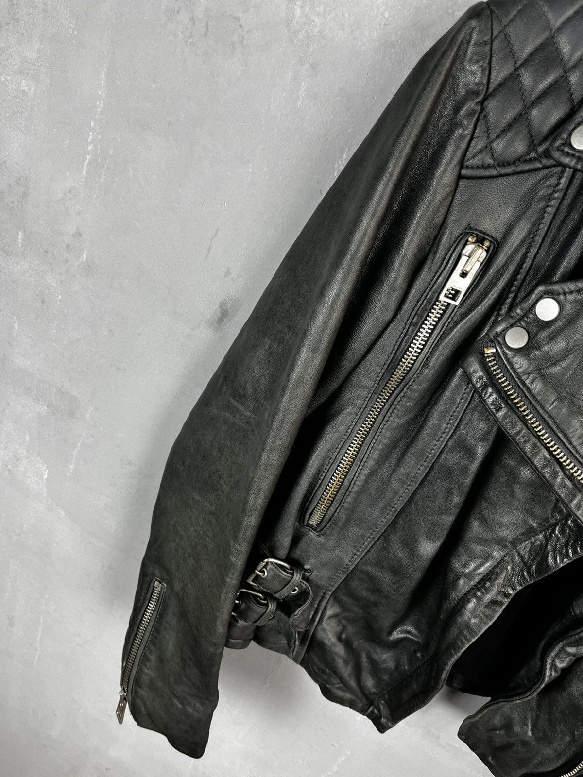 Allsaints Allsaints punk leather jacket size 38 Size M / US 6-8 / IT 42-44 - 4 Thumbnail
