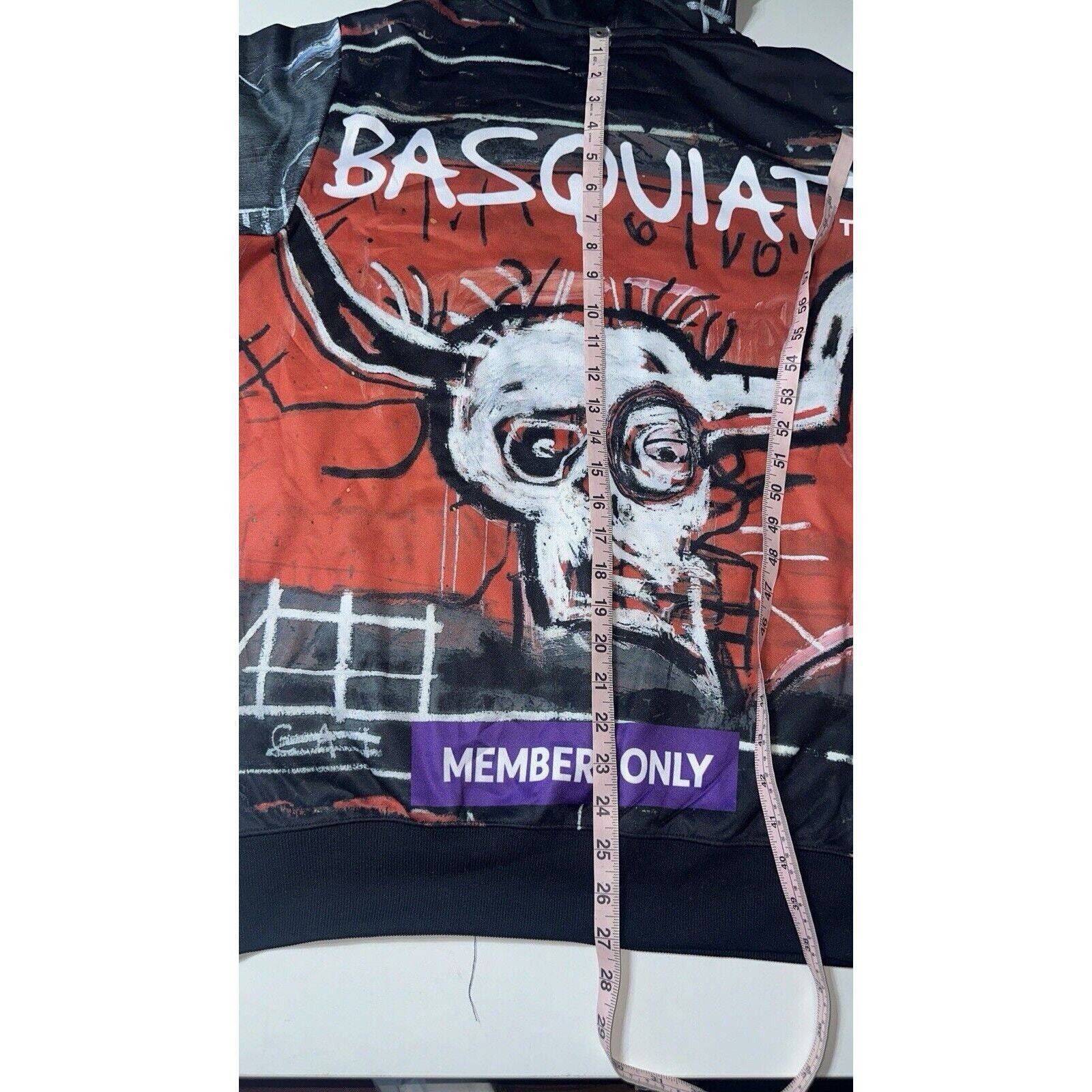 Members Only Jean Michel Basquiat x Members Only Hoodie Small Y2K AOP Size US S / EU 44-46 / 1 - 17 Thumbnail