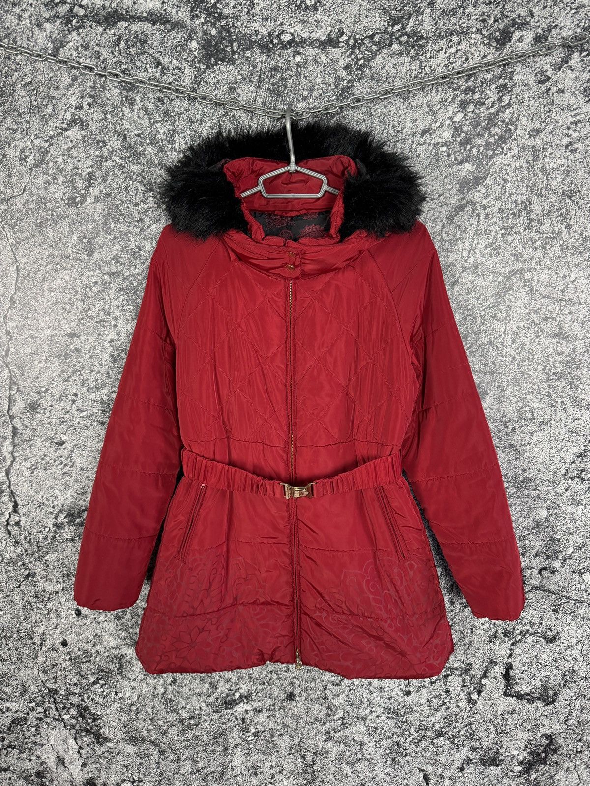 Desigual Women’s Desigual Pakaian Jadi Wanita Zip Trench Jacket Warm Size S / US 4 / IT 40 - 1 Thumbnail