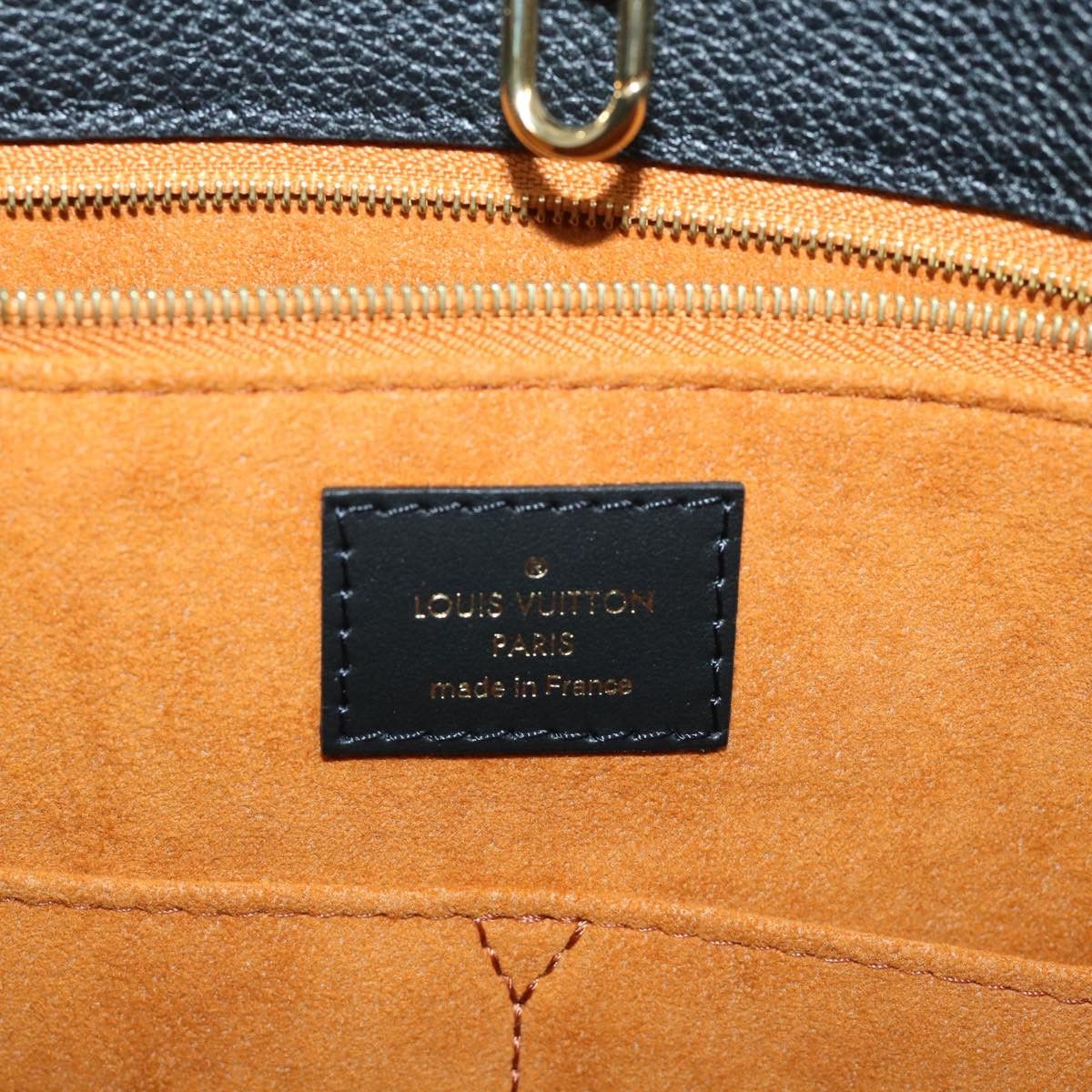 Louis Vuitton LOUIS VUITTON Monogram Empreinte On The Go MM Bag Black Size ONE SIZE - 10 Thumbnail