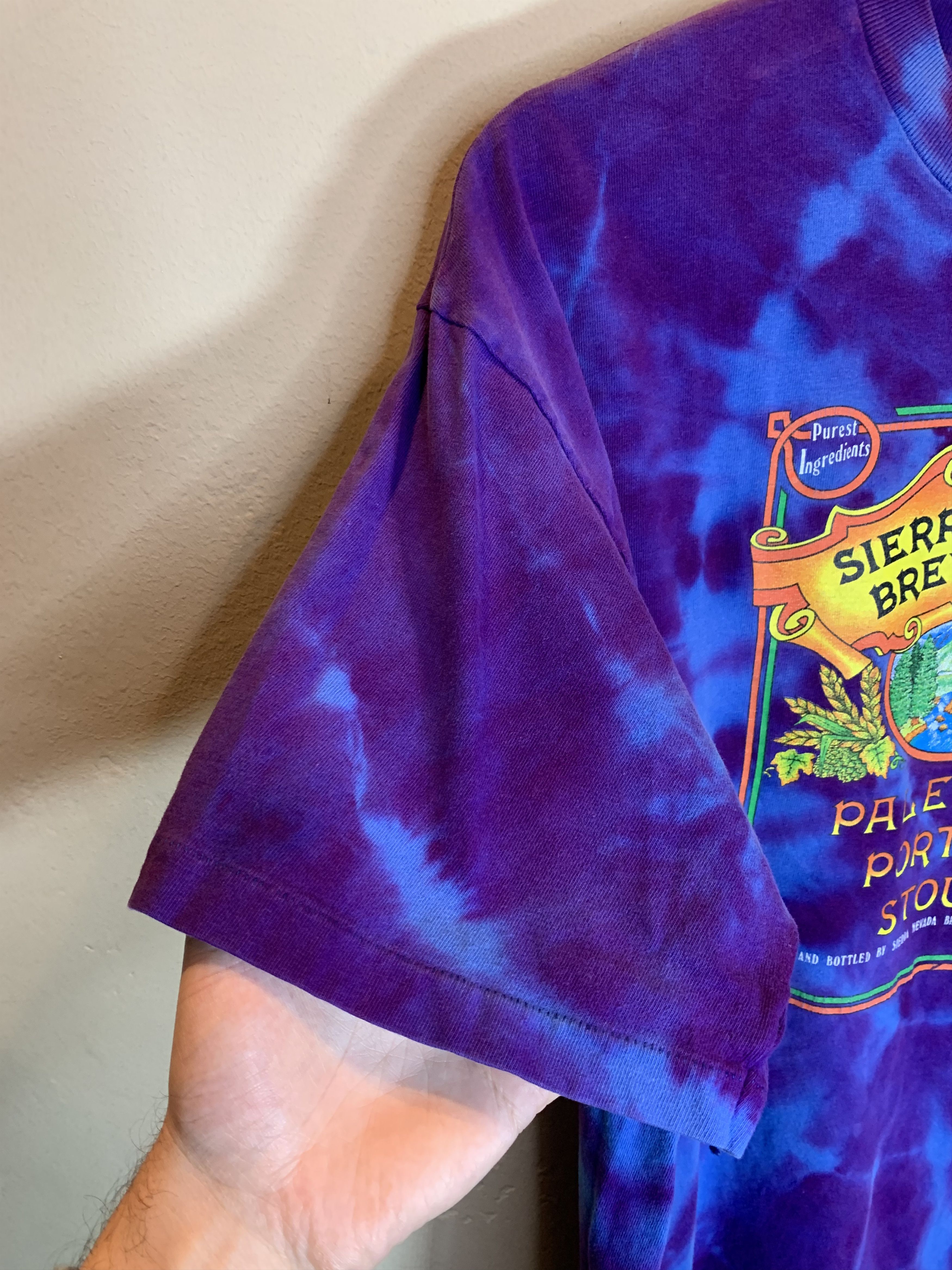 Vintage *RARE* Vintage Sierra Nevada Brewing Pale Ale Art T-Shirt Size US L / EU 52-54 / 3 - 4 Thumbnail