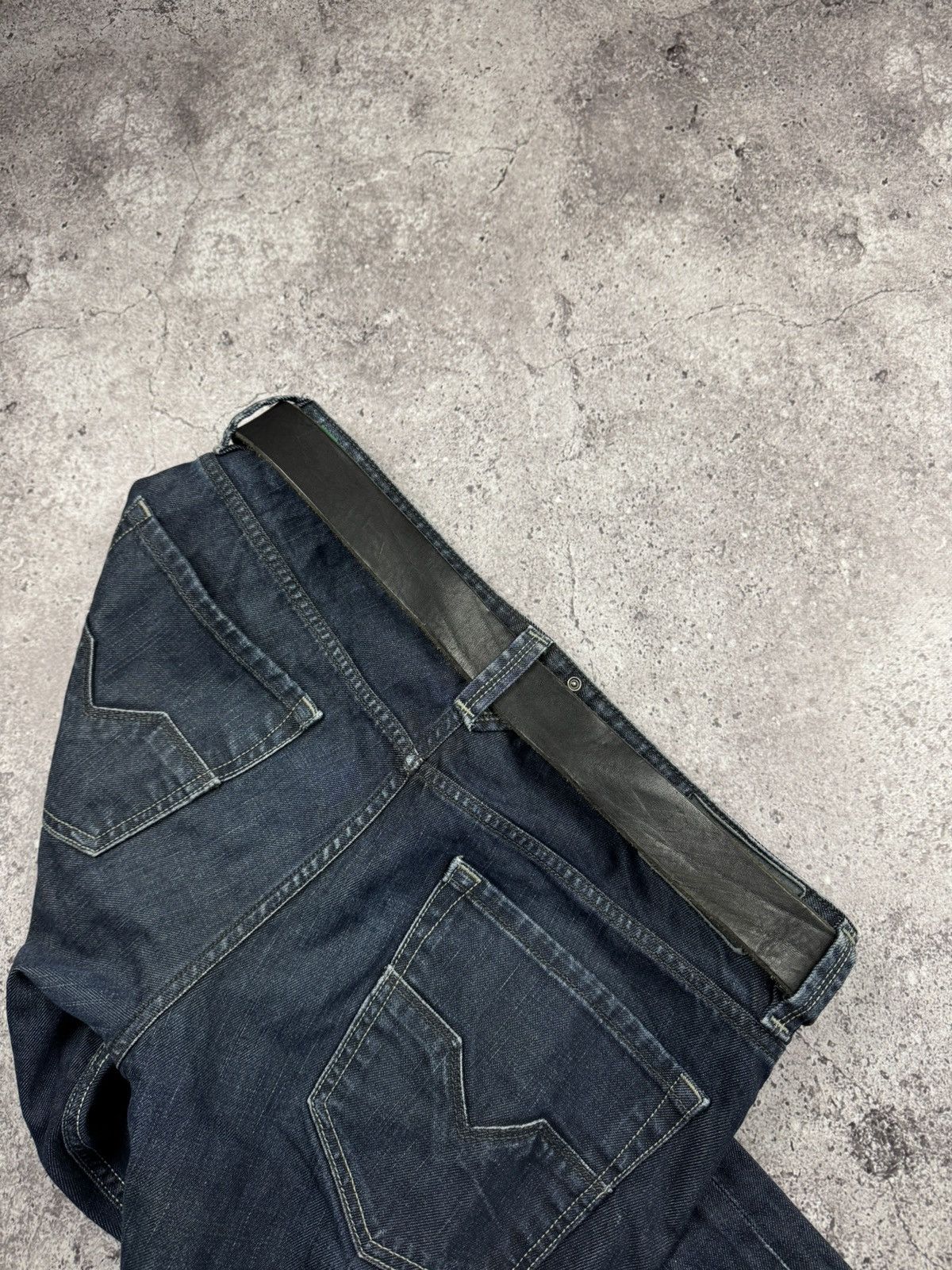 Ralph Lauren Vintage Polo Ralph Lauren Leather Belt Very Rare Black Gold Size ONE SIZE - 4 Thumbnail