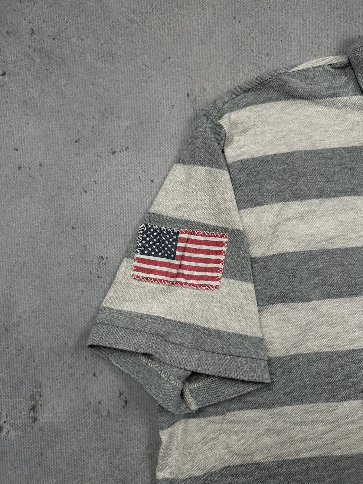 Polo Ralph Lauren Polo Jeans Company Ralph Lauren Striped Polo Crest Patch 90s Size US XL / EU 56 / 4 - 6 Thumbnail