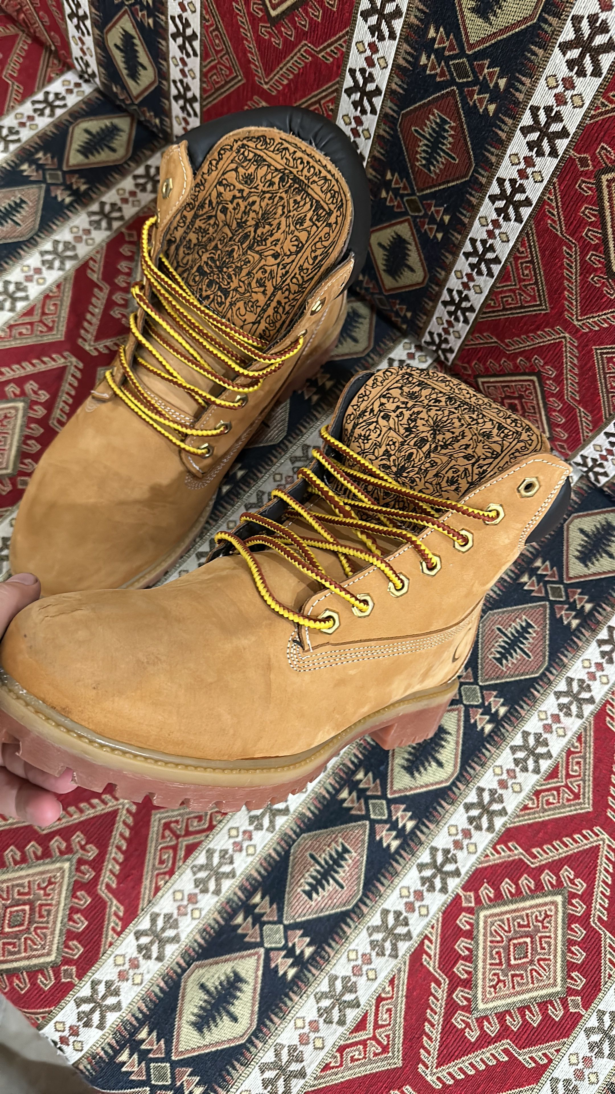 Derschutze Derschütze "yasmin v3" Boots Size 45 Timberland Style Size US 11 / EU 44 - 12 Thumbnail