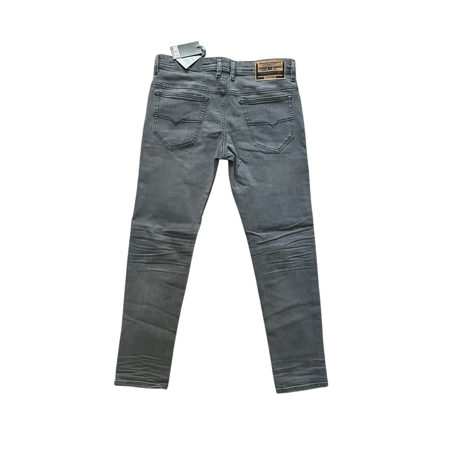 Diesel Diesel Mens Thommer Slim Fit Jeans RB068 Grey Size 34/32 Size US 34 / EU 50 - 6 Thumbnail