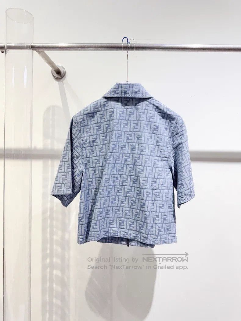 Fendi Fendi Spring/Summer 2025 Denim Jacket Size XS / US 0-2 / IT 36-38 - 2 Thumbnail