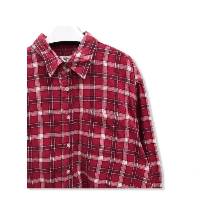 Japanese Brand Vintage BC Factory Plaid Tartan Flannel Shirt 👕 Size US XL / EU 56 / 4 - 2 Thumbnail
