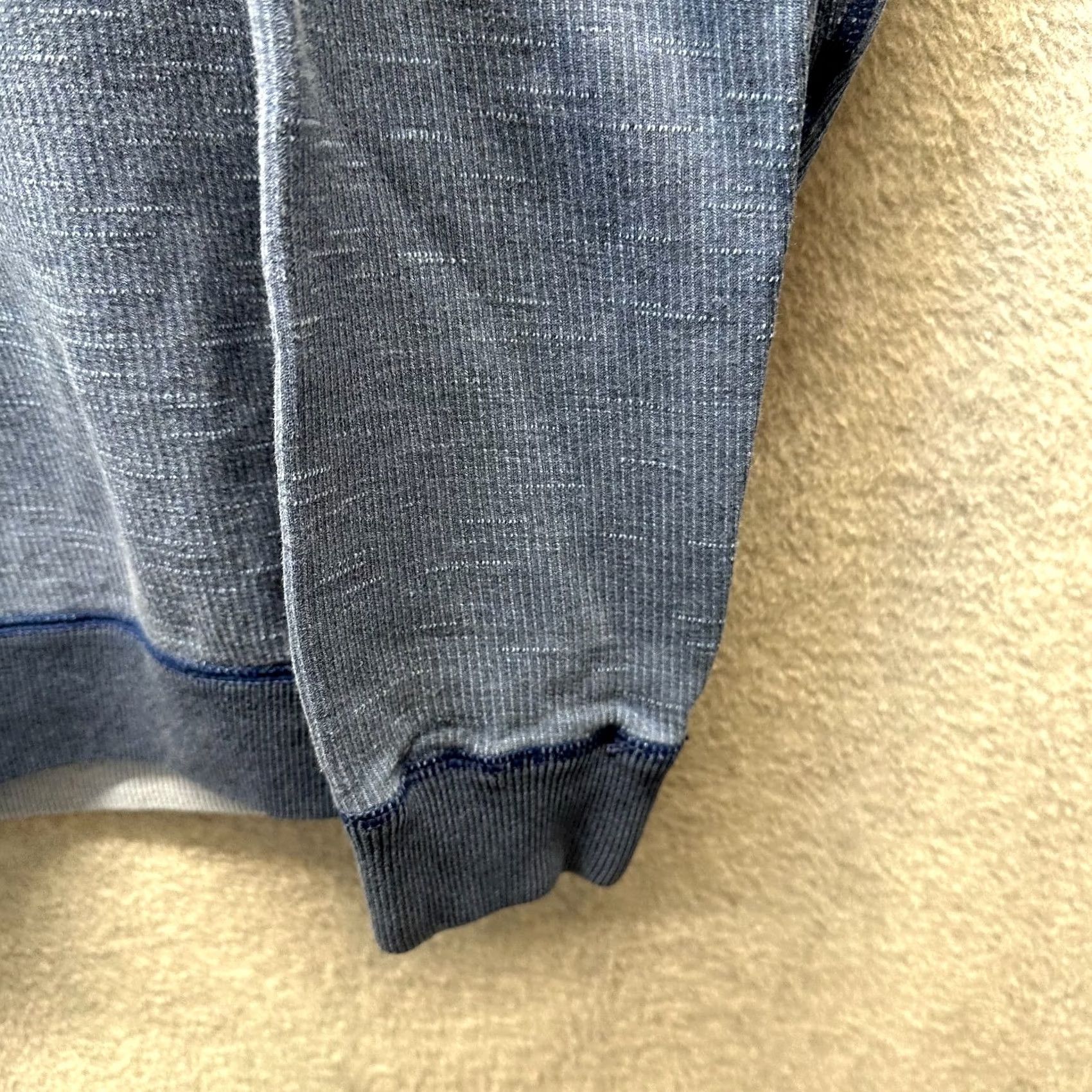 Tommy Bahama Tommy Bahama Mens Adult Medium Blue Reversible Pima Cotton Sweatshirt Sweater Size US M / EU 48-50 / 2 - 4 Thumbnail