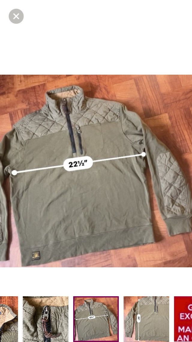 Polo Ralph Lauren Polo Ralph Lauren Vintage Men’s Quilted Quarter Zip XL Size US XL / EU 56 / 4 - 11 Thumbnail
