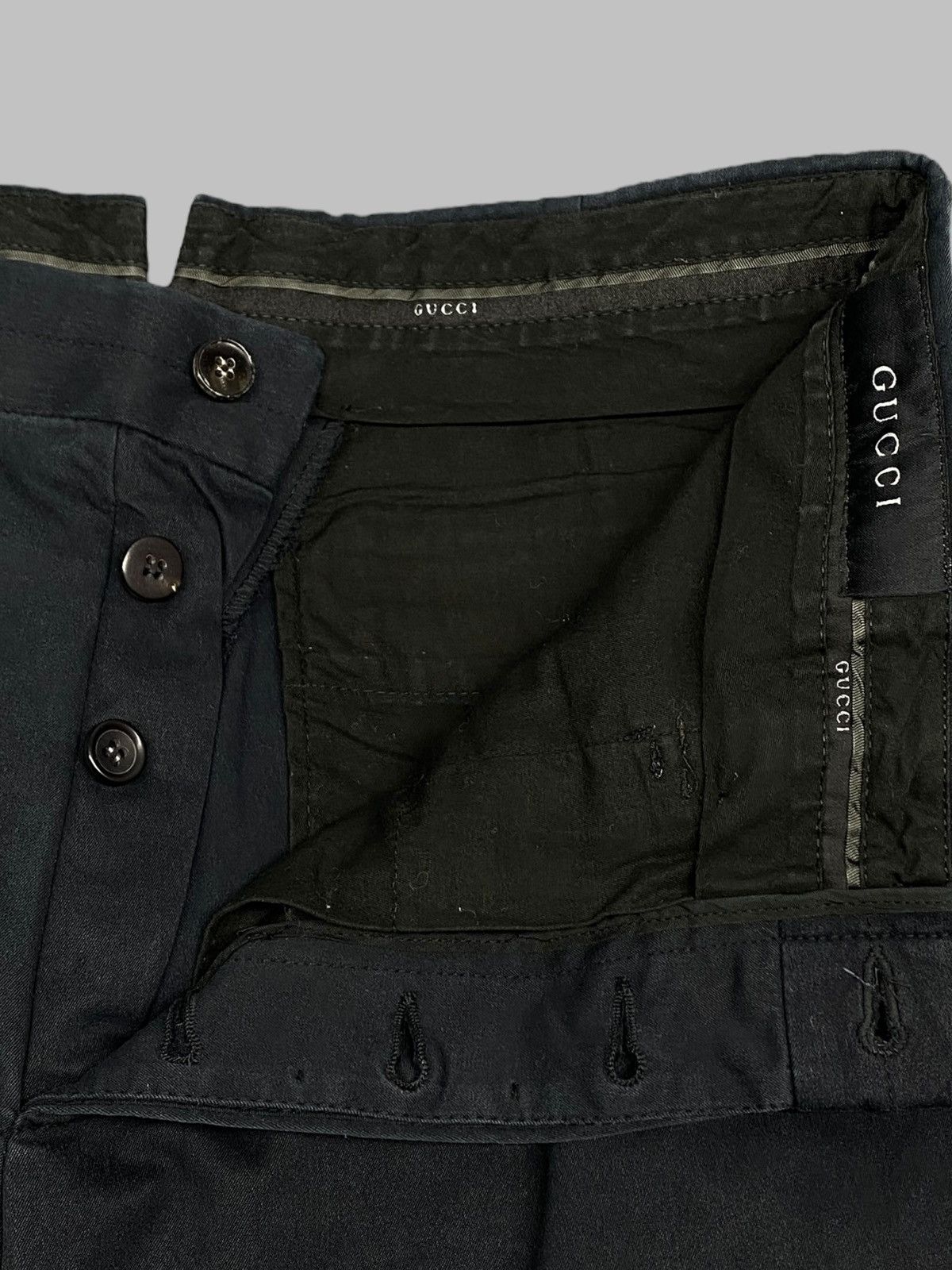 Gucci Vintage Gucci Women’s Dress Pants Size 46R Size 32" / US 10 / IT 46 - 17 Thumbnail